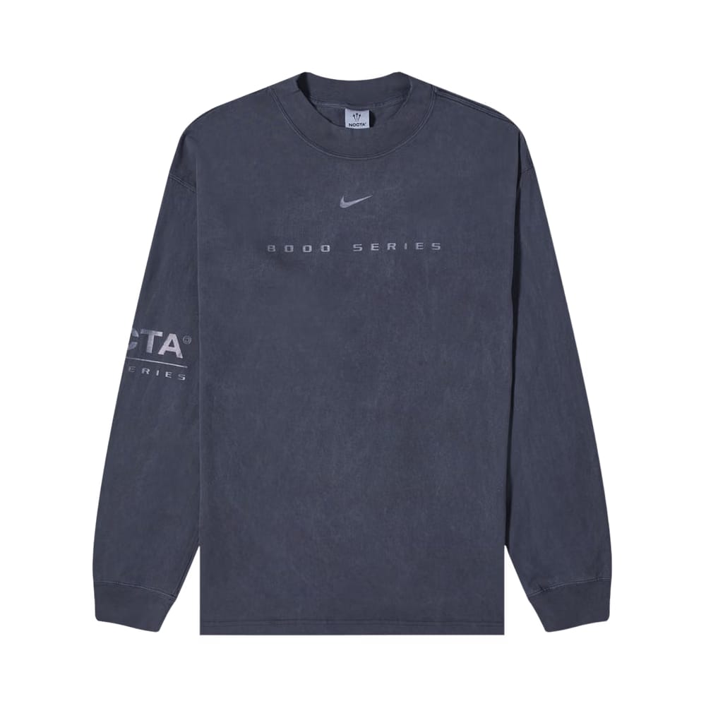 Nike x NOCTA NRG Long-Sleeve Mock Neck T-Shirt Dark Obsidian