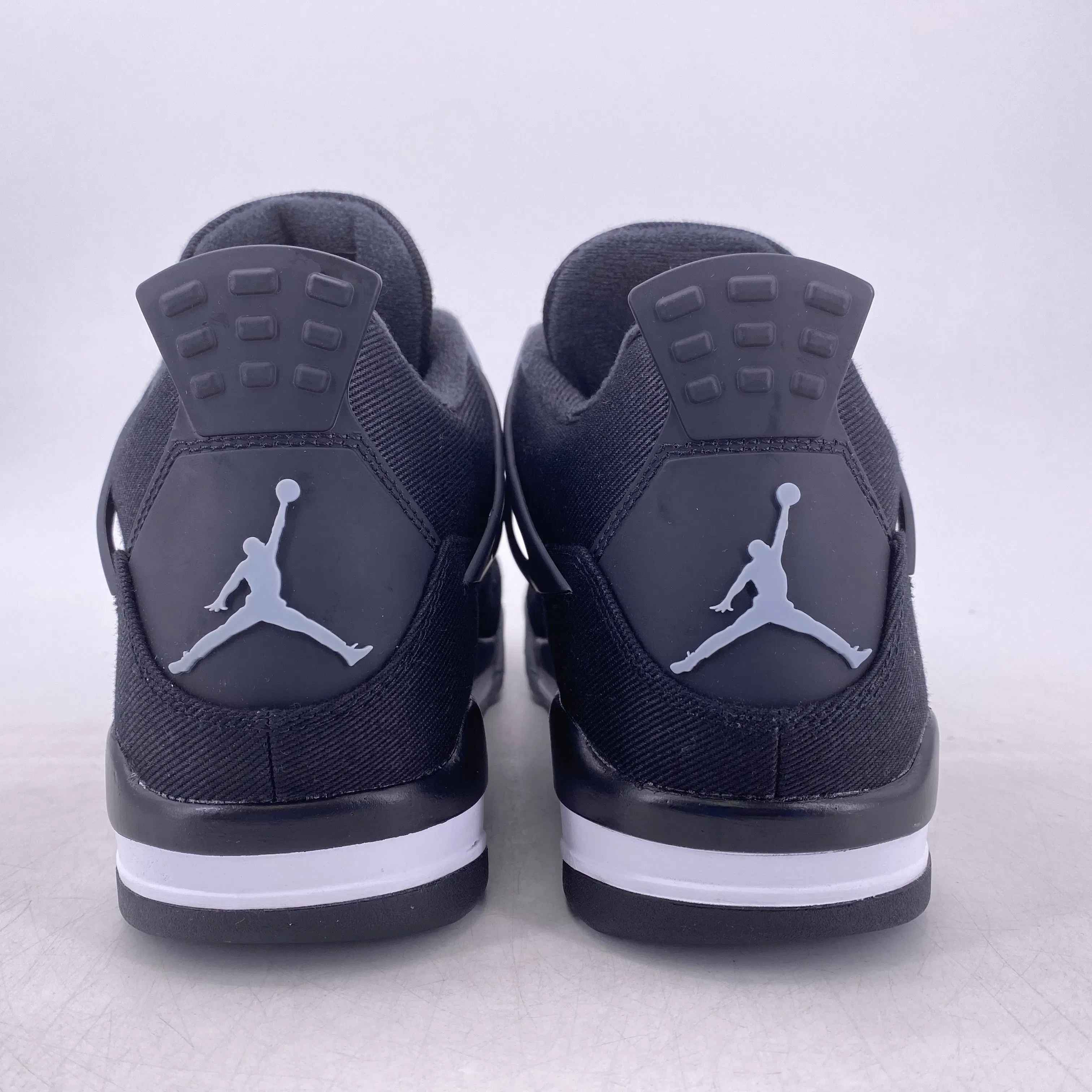 Air Jordan 4 Retro "Black Canvas" 2022 New Size 10.5
