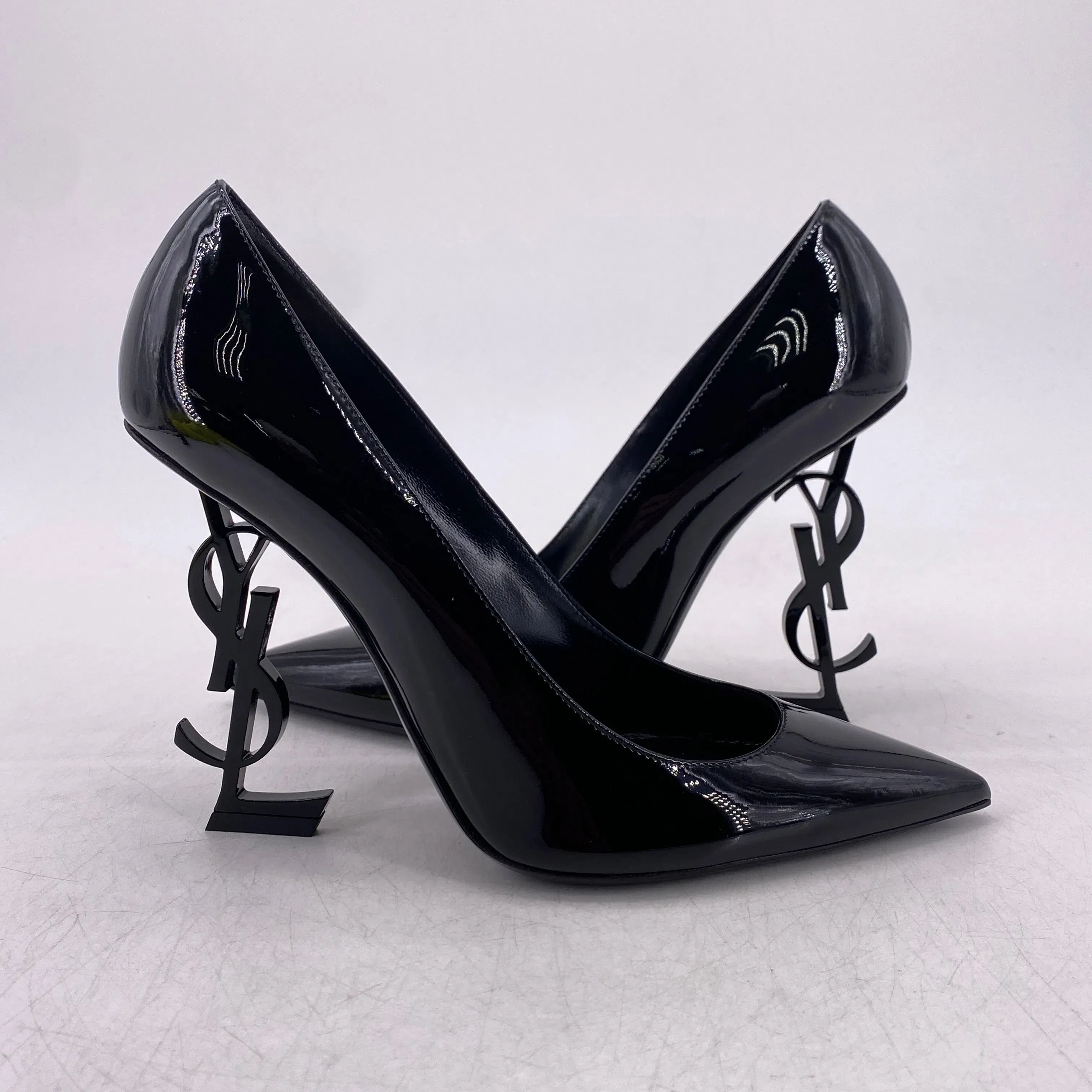 Saint Laurent Opyum "110 Ysl Heels" New Size 38