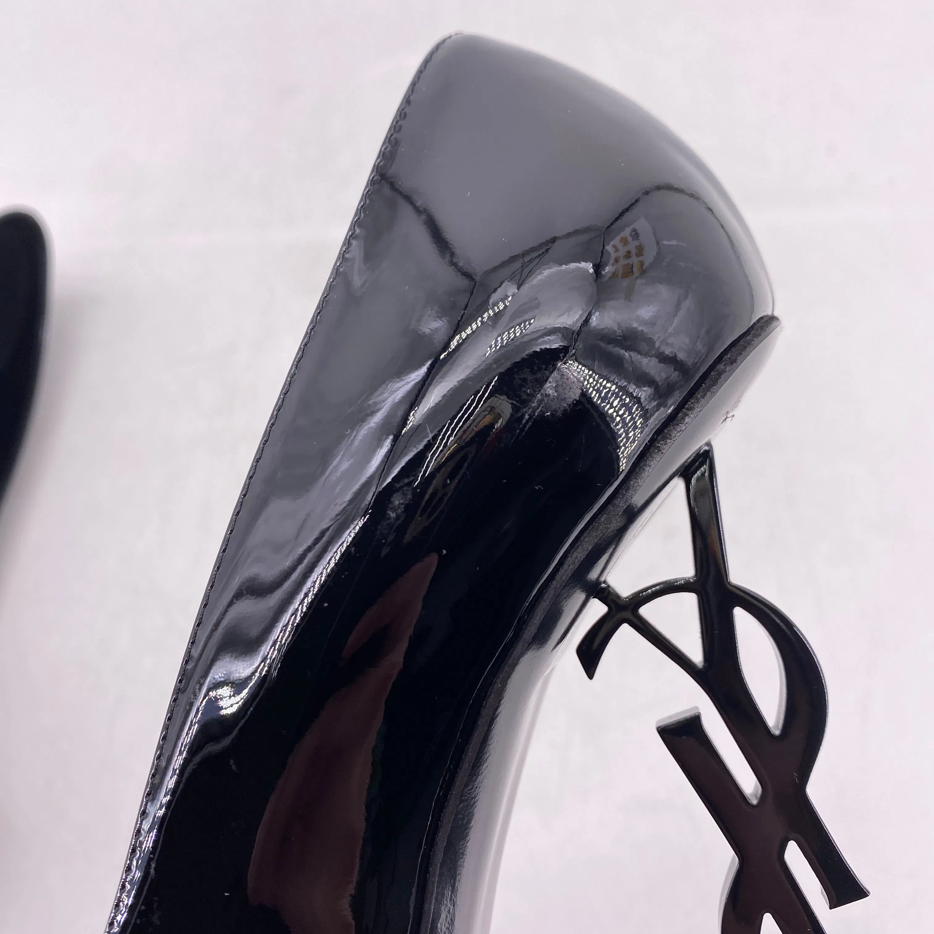 Saint Laurent Opyum "110 Ysl Heels" New Size 38