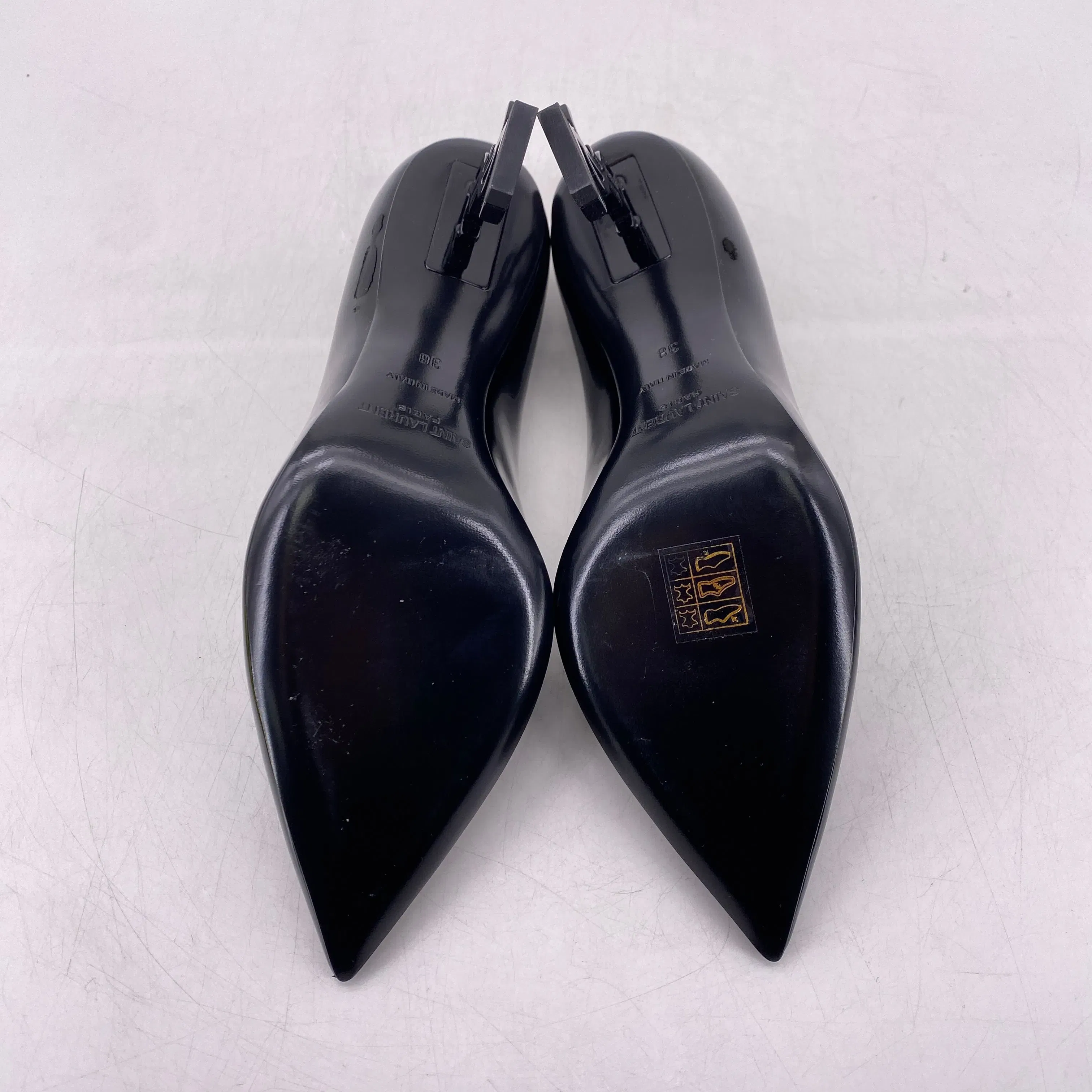 Saint Laurent Opyum "85 Ysl Heels" New Size 38