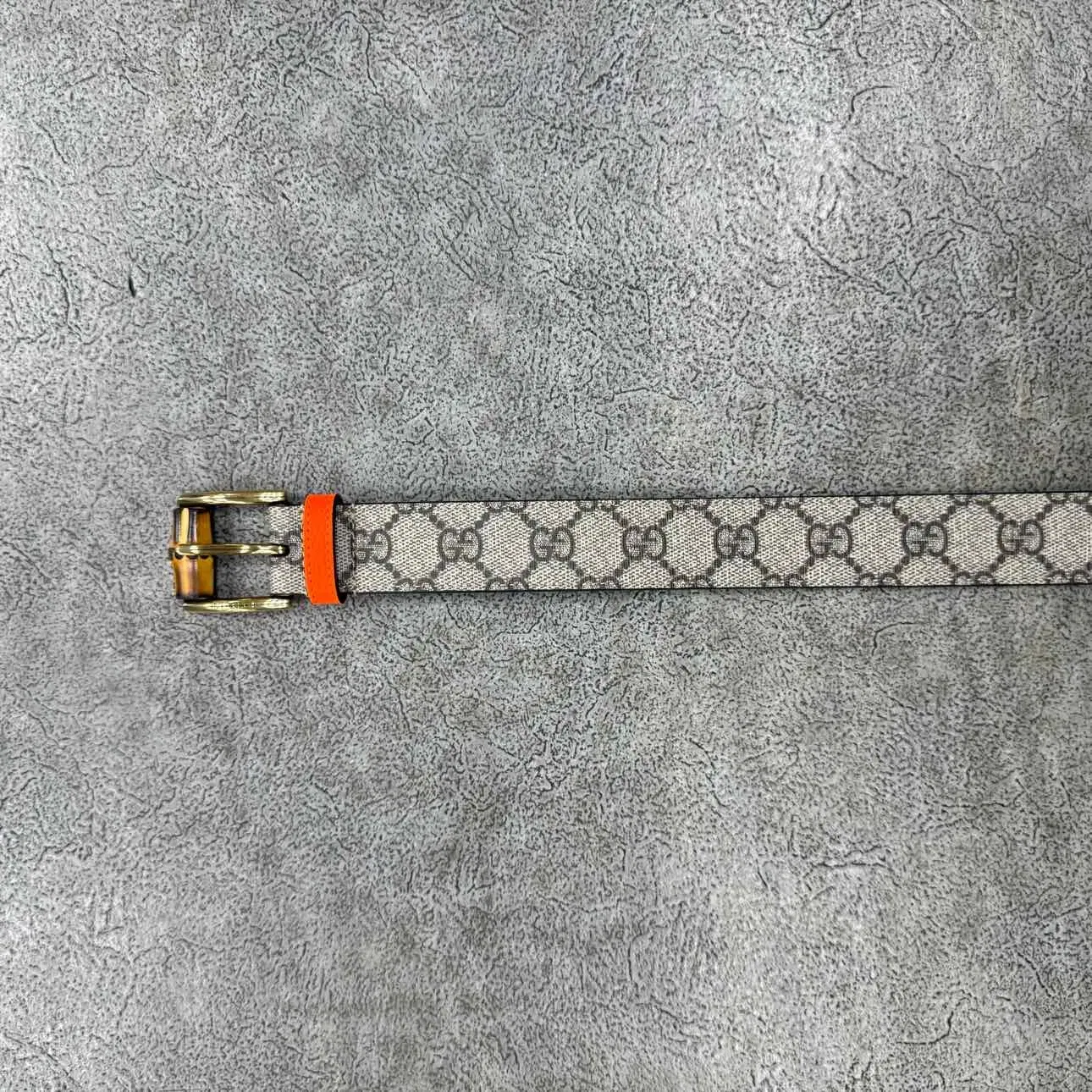 Gucci (W) Belt "BAMBOO" New Brown Size 28