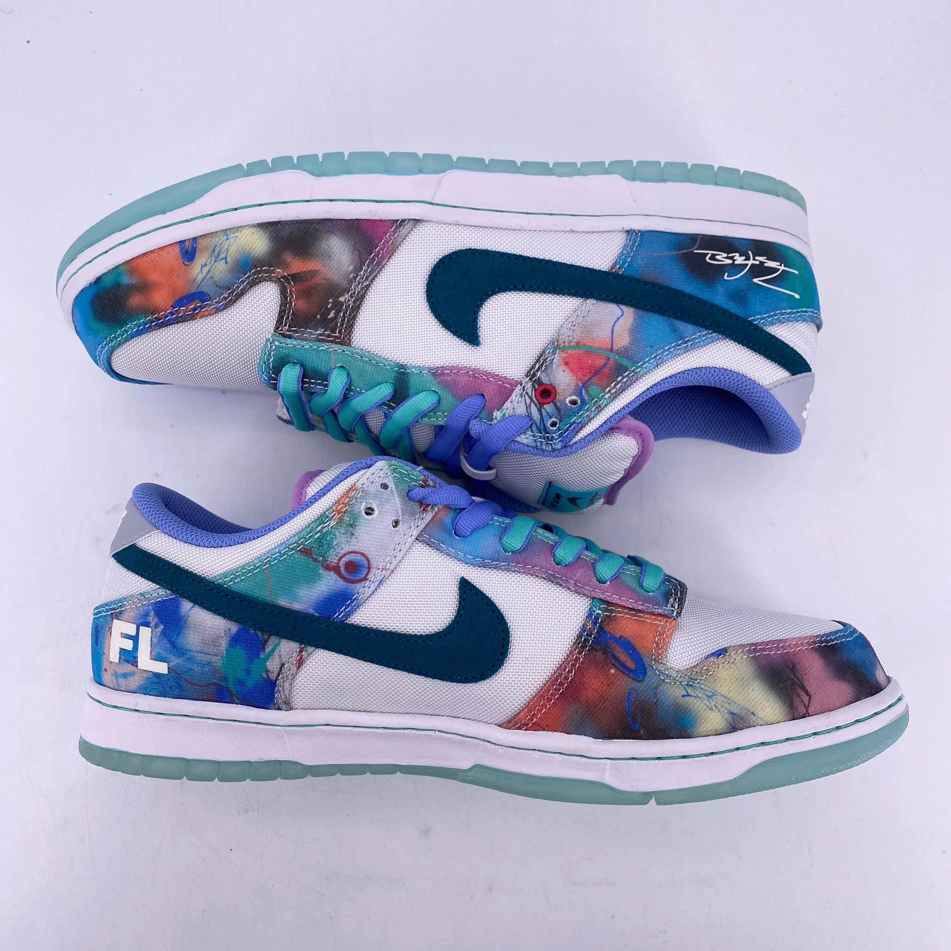 Nike SB Dunk Low "Futura Lab Bleached Aqua" 2024 New Size 11.5