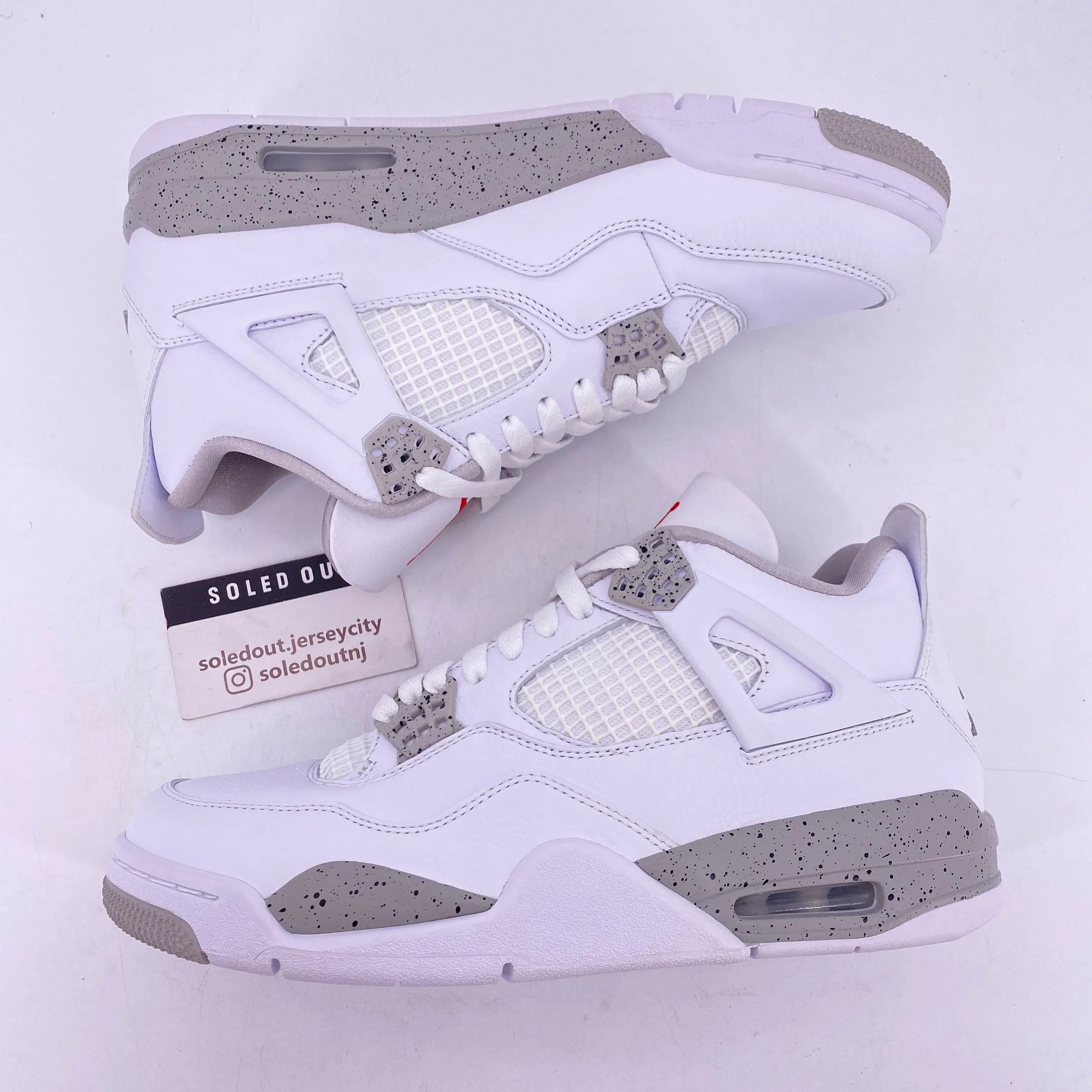 Air Jordan 4 Retro "White Oreo" 2021 New Size 9