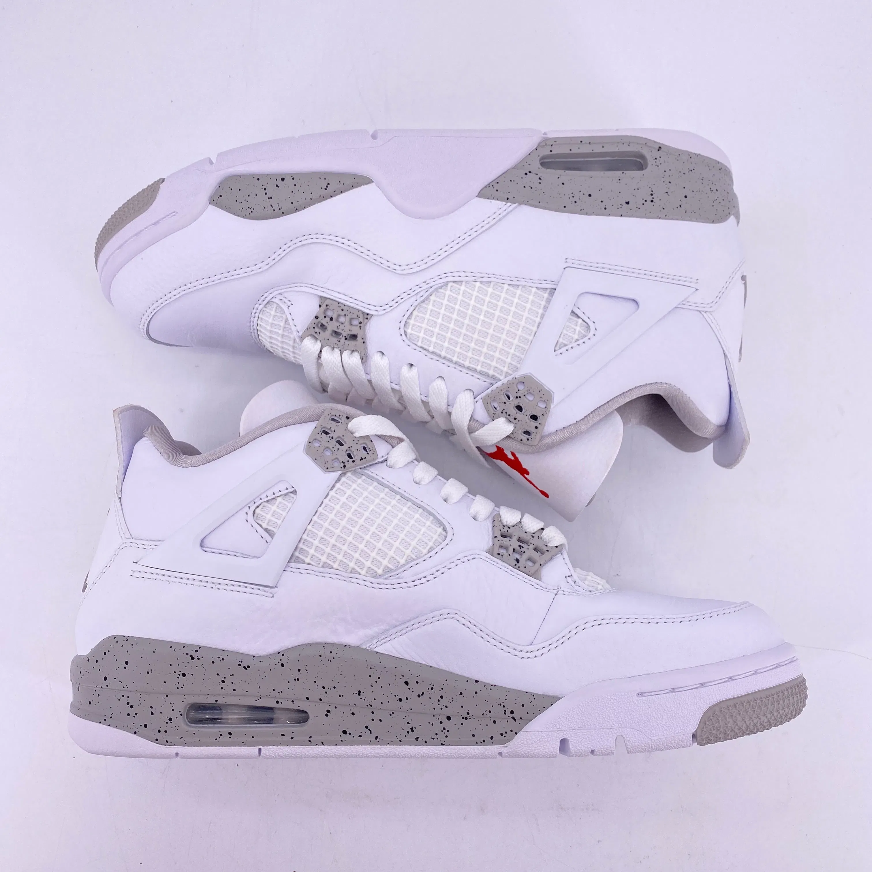 Air Jordan 4 Retro "White Oreo" 2021 New Size 9