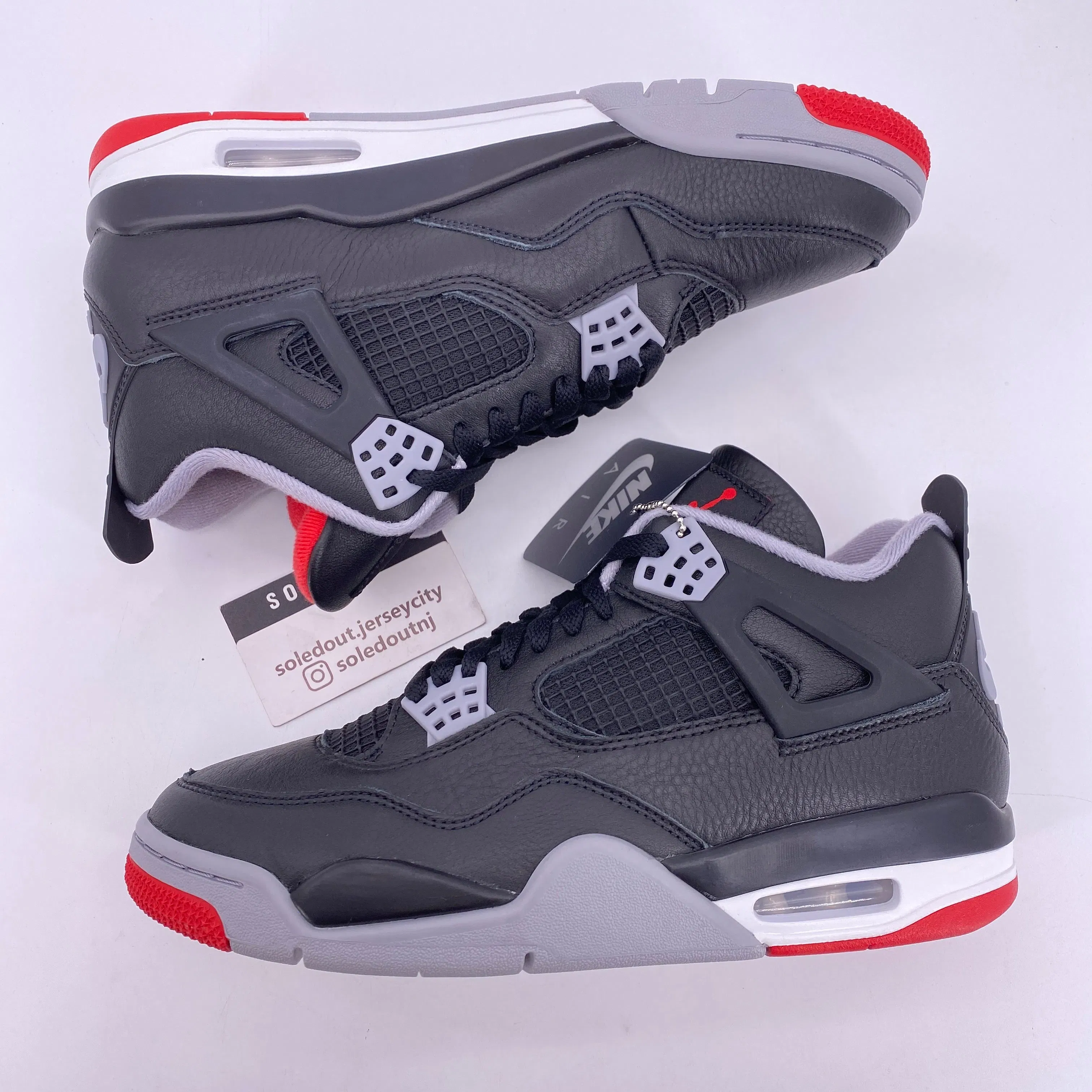Air Jordan 4 Retro "Bred Reimagined" 2024 New Size 9