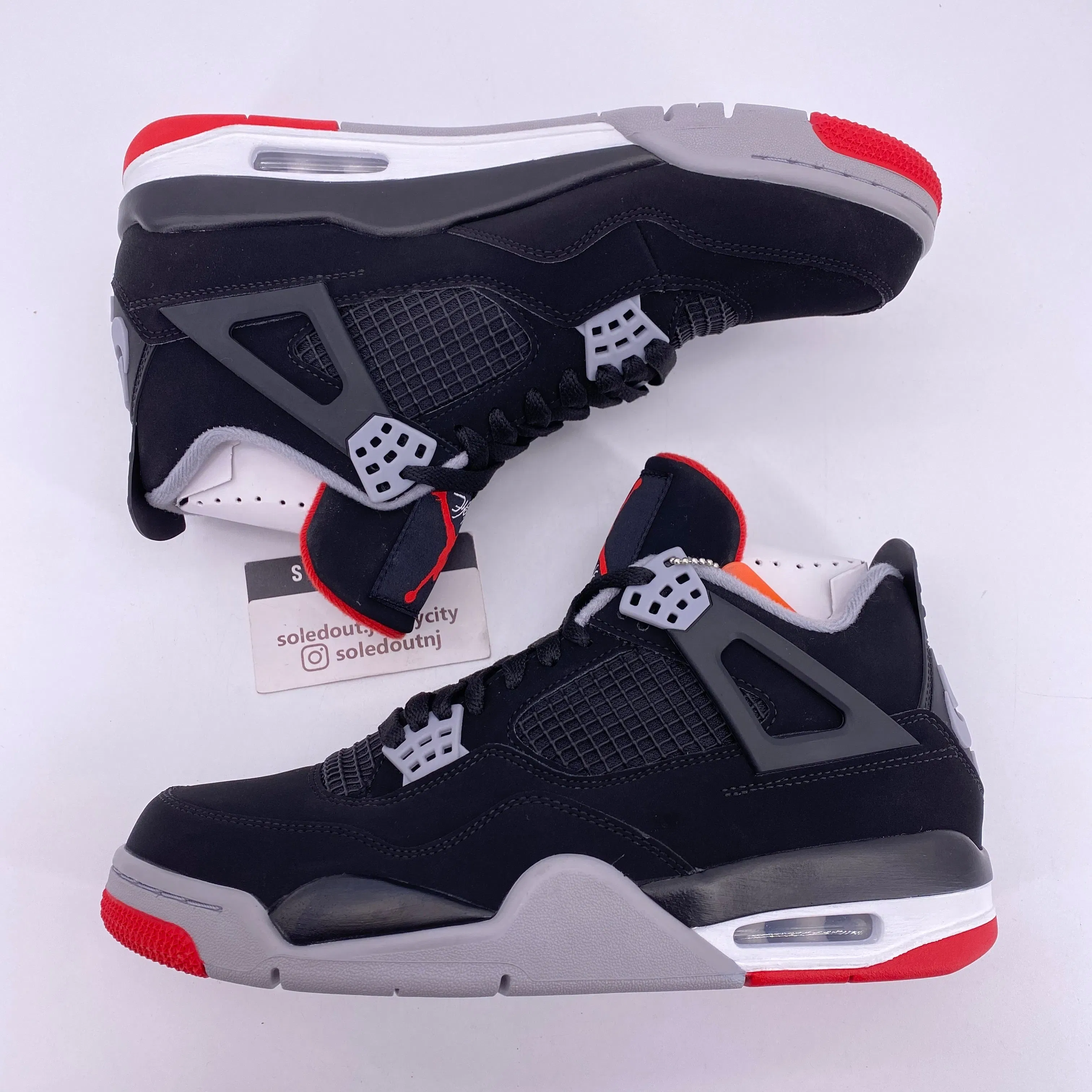 Air Jordan 4 Retro "Bred" 2019 New Size 9