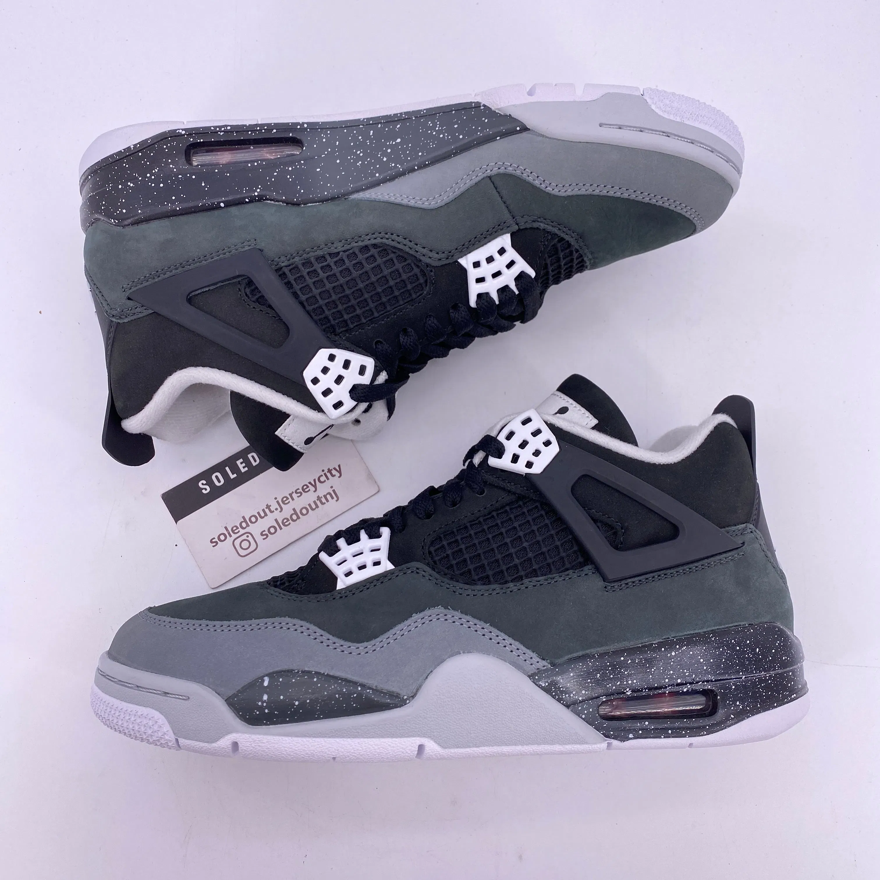 Air Jordan 4 Retro "Fear" 2024 New Size 8.5