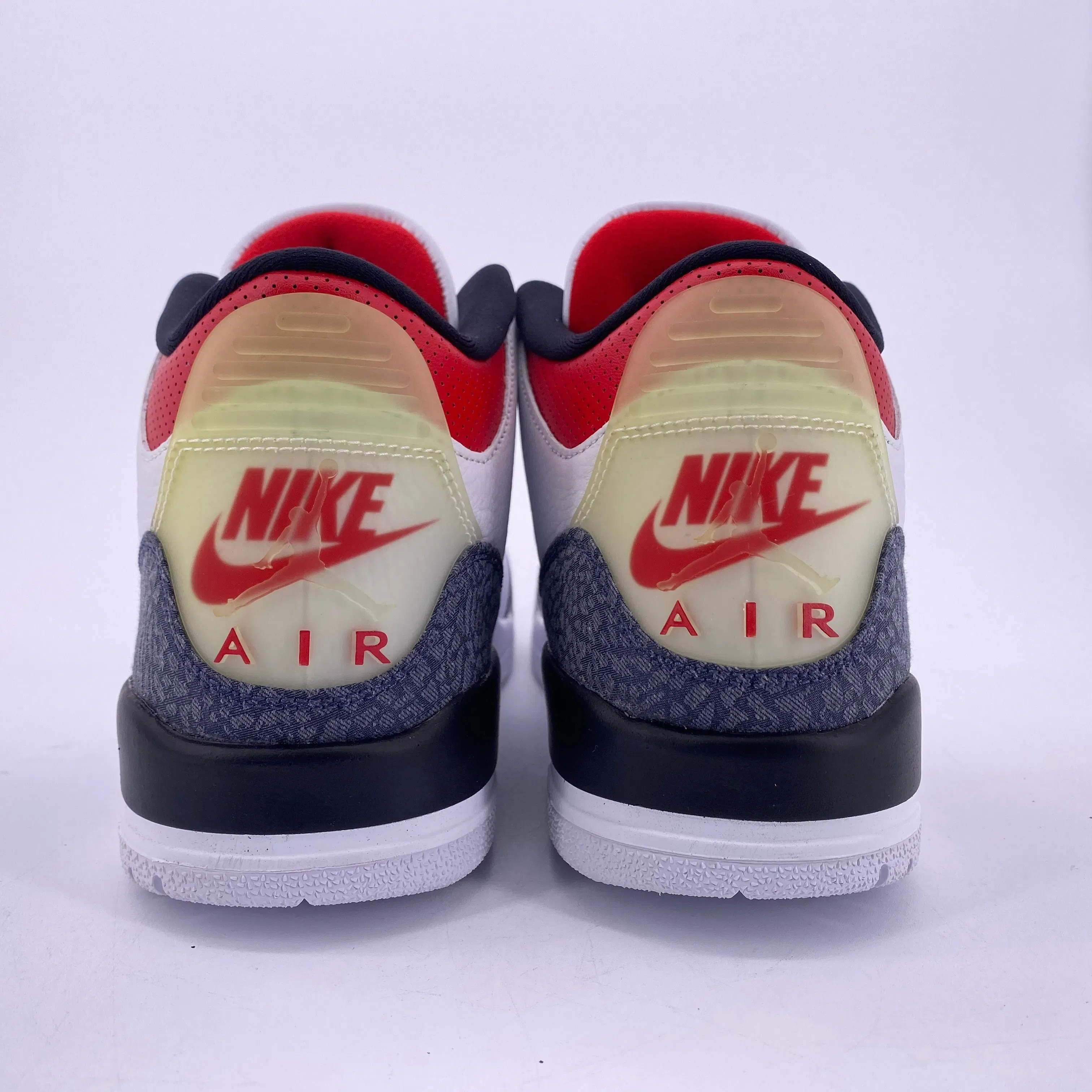 Air Jordan 3 Retro "Fire Red Denim" 2020 New Size 11