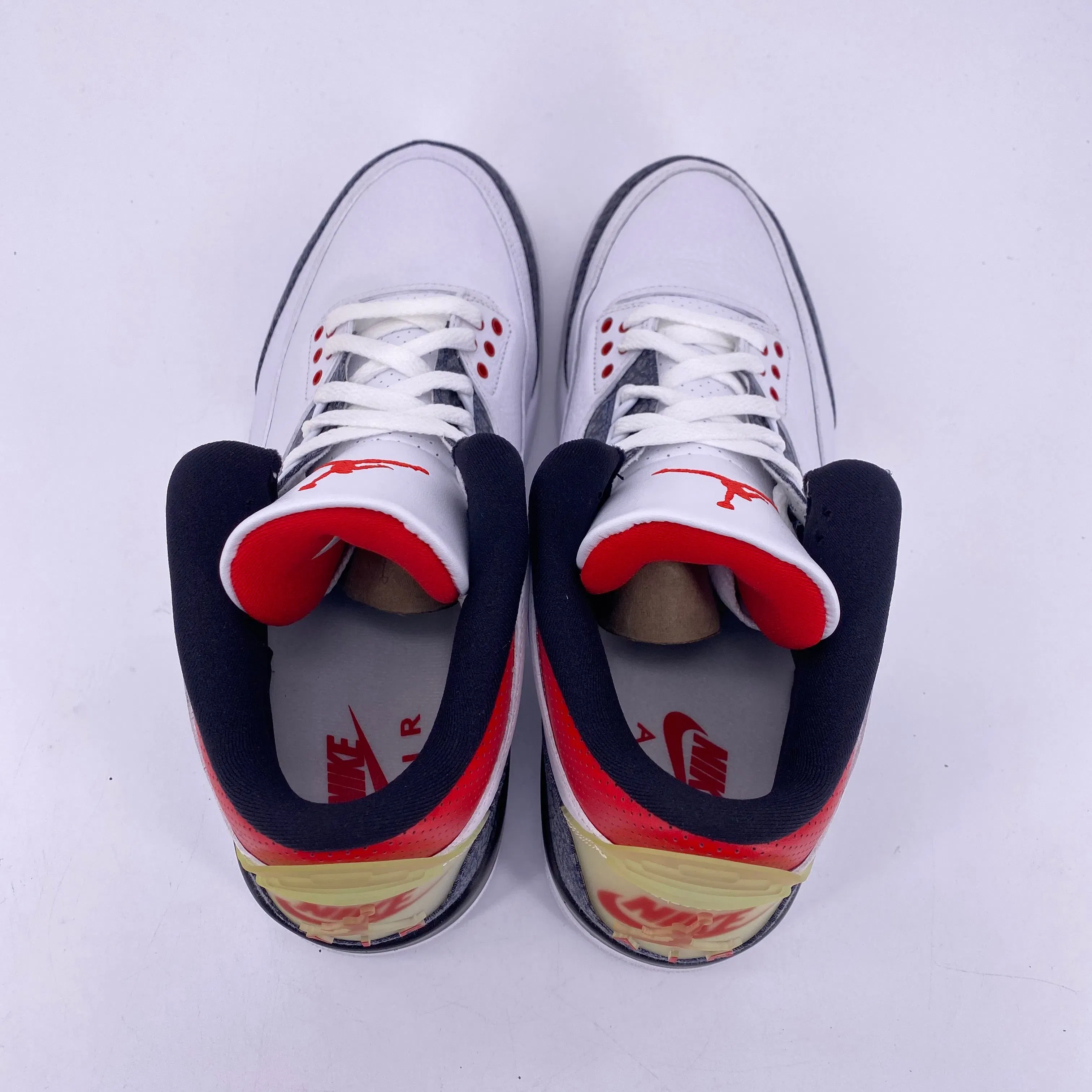 Air Jordan 3 Retro "Fire Red Denim" 2020 New Size 11