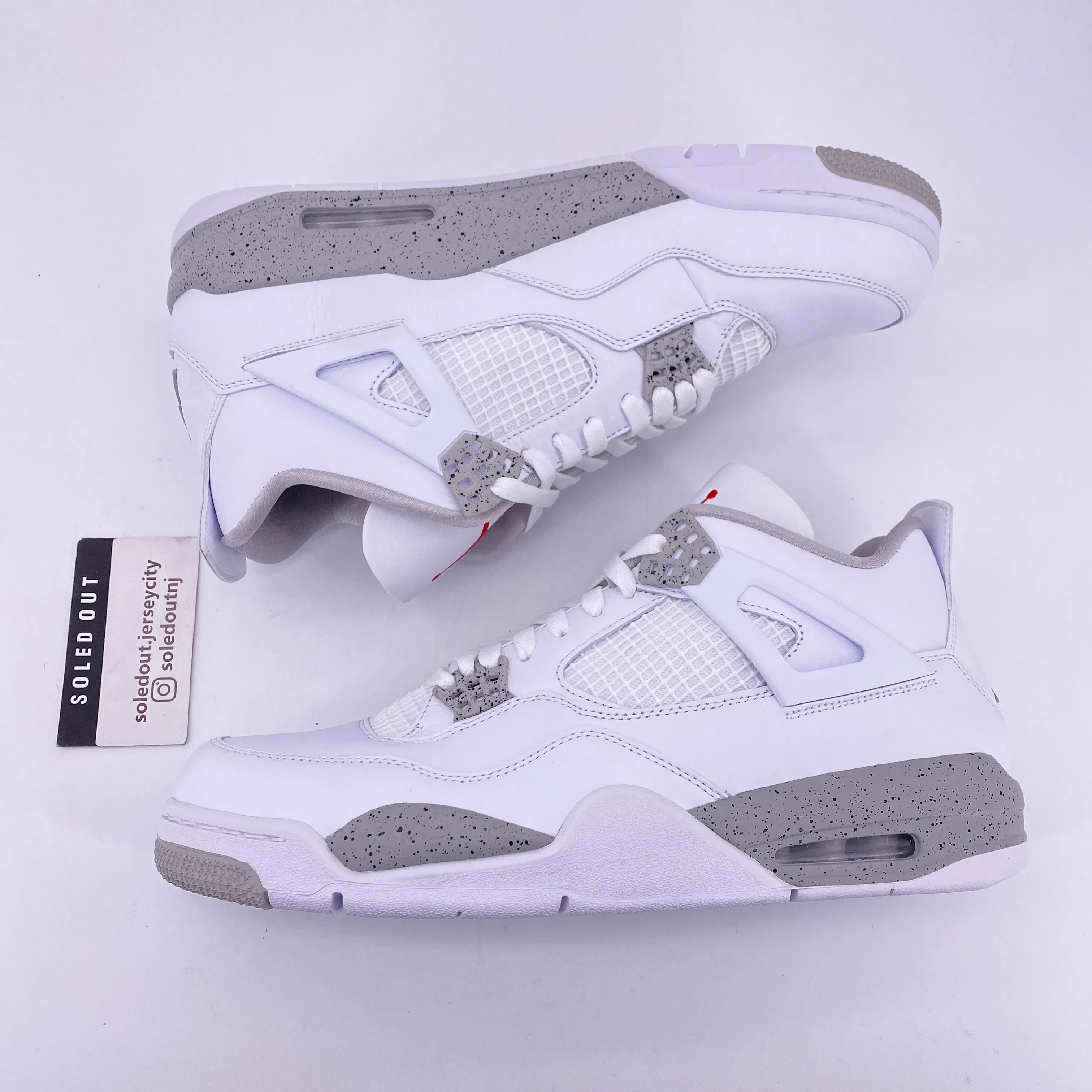 Air Jordan 4 Retro "White Oreo" 2021 New Size 12