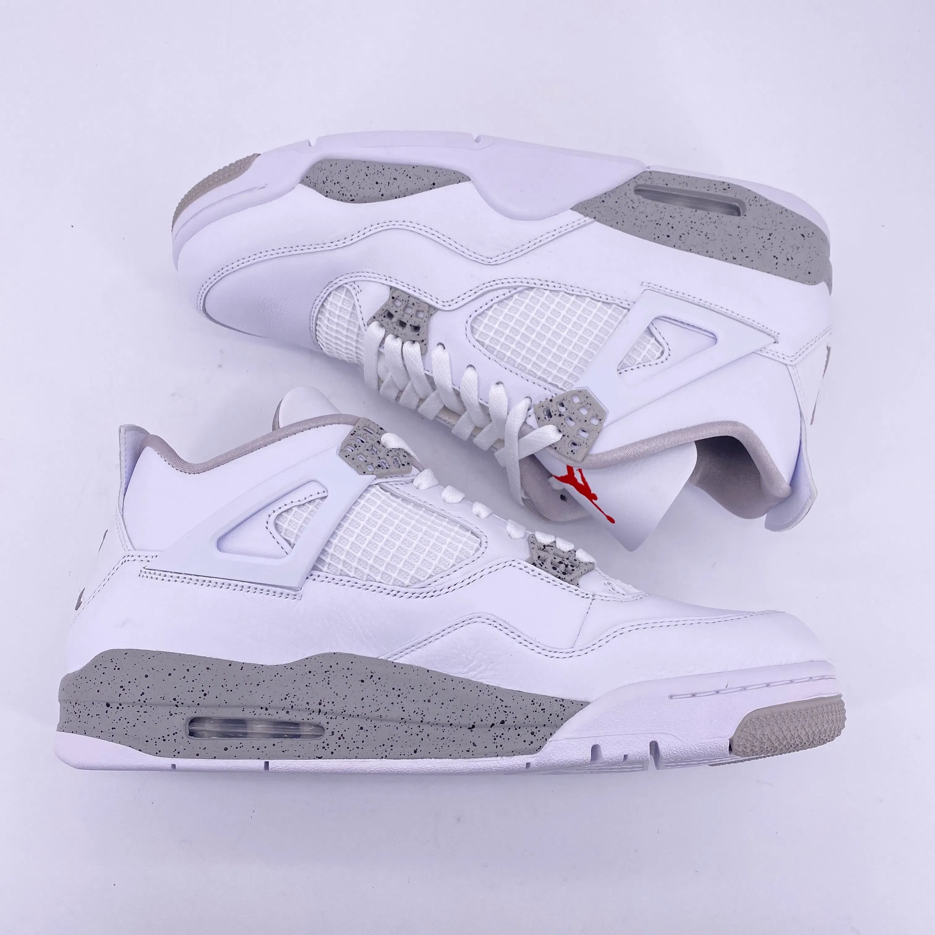 Air Jordan 4 Retro "White Oreo" 2021 New Size 12