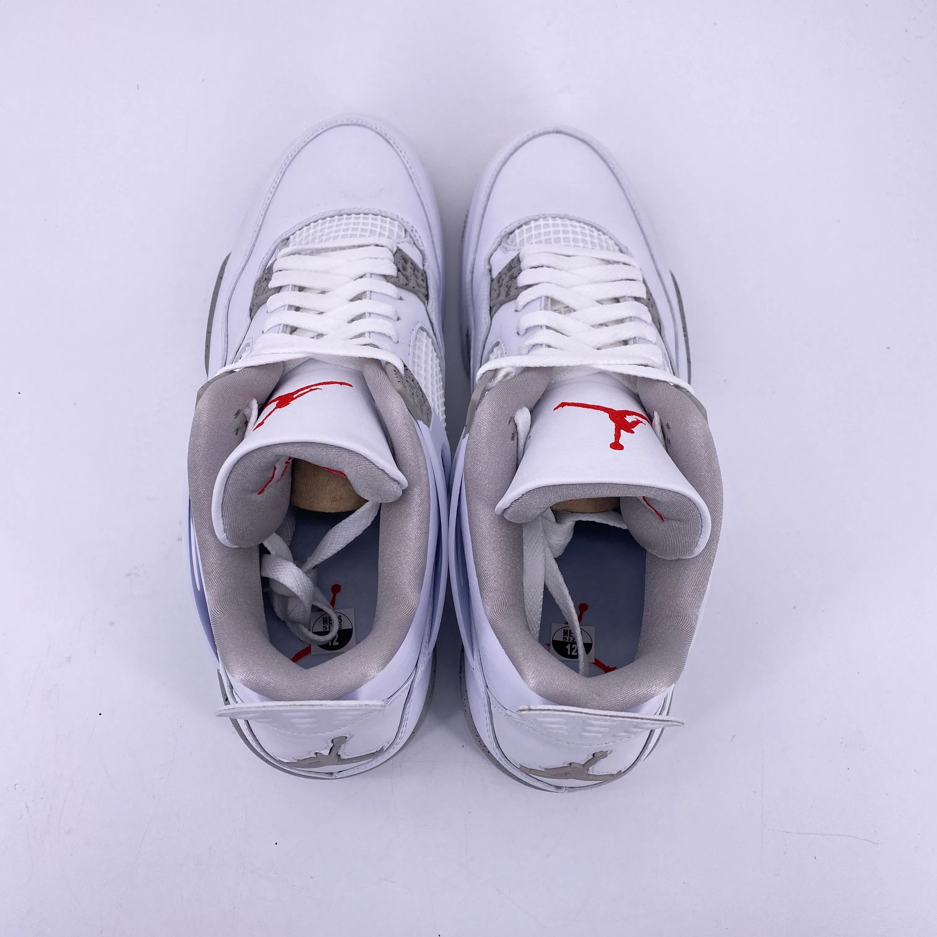Air Jordan 4 Retro "White Oreo" 2021 New Size 12