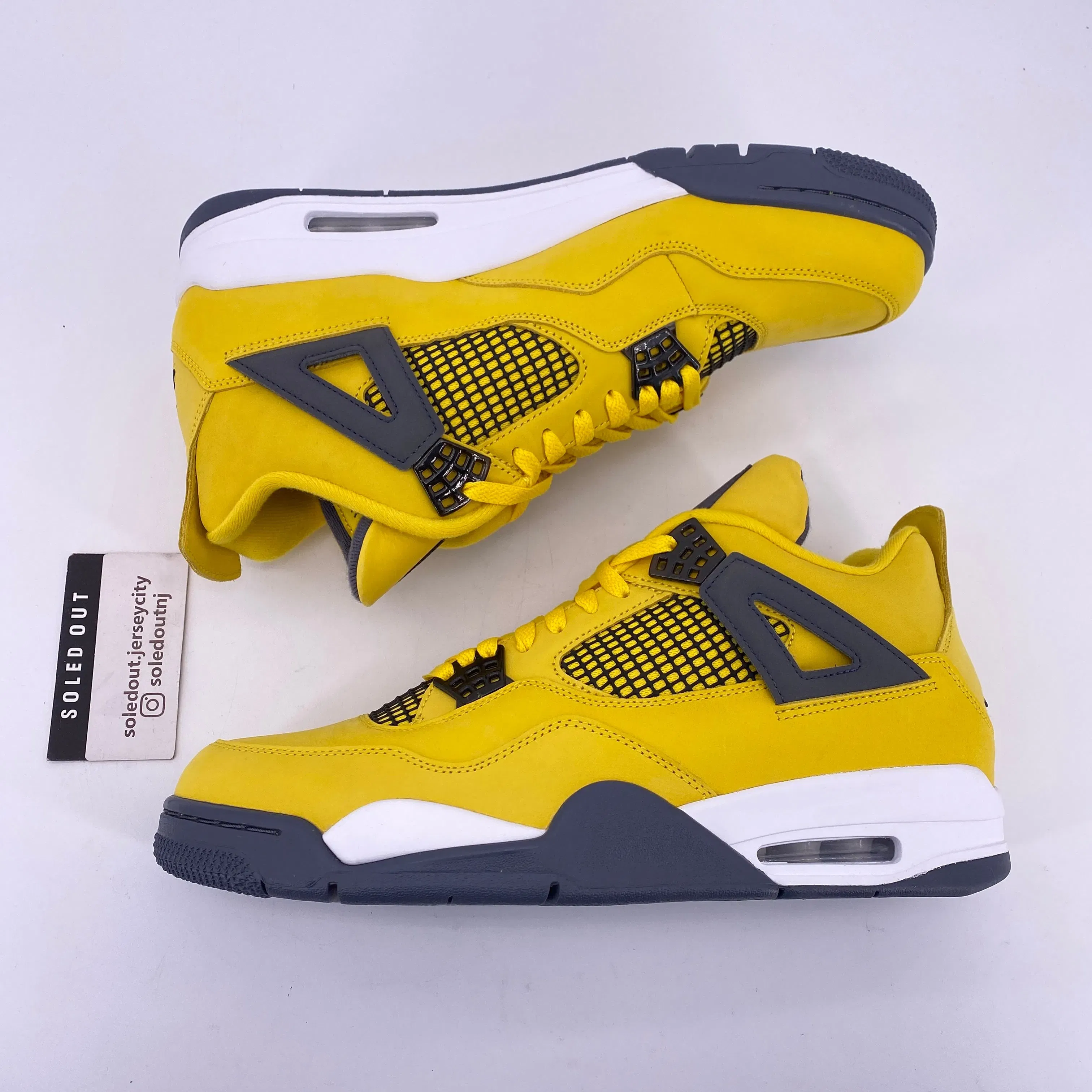Air Jordan 4 Retro "Lightning" 2021 New Size 12