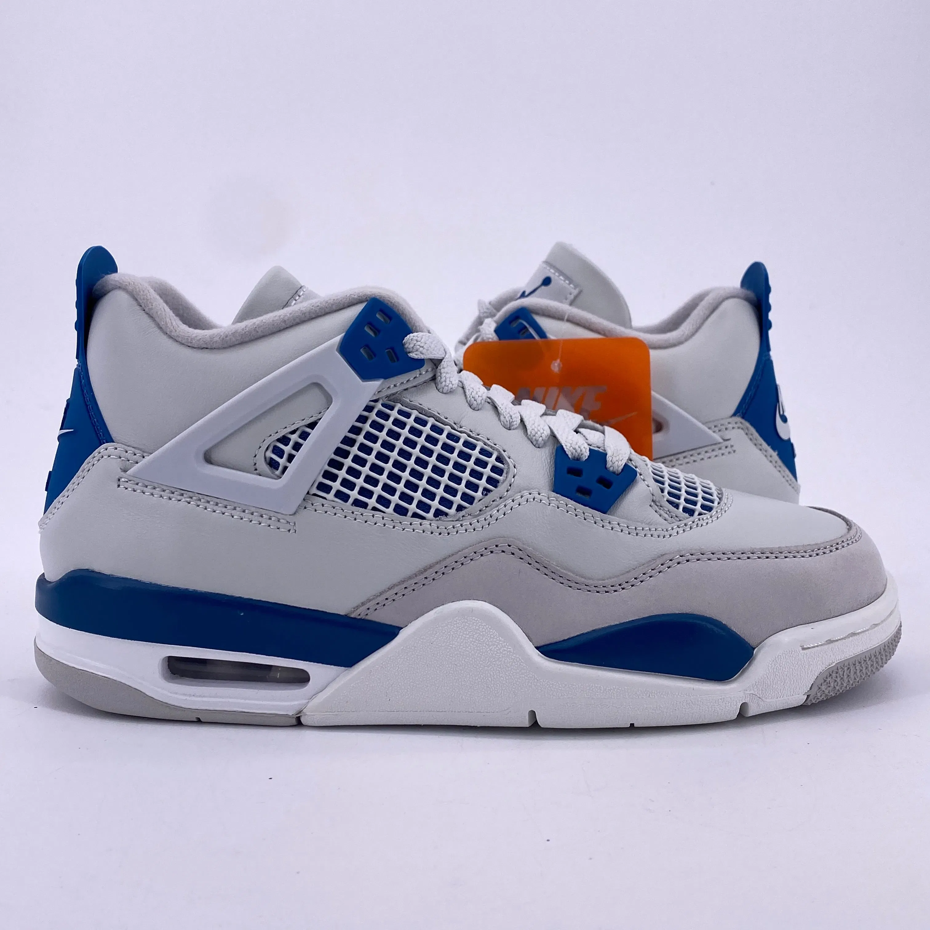 Air Jordan (GS) 4 Retro "Military Blue" 2024 New Size 6.5Y