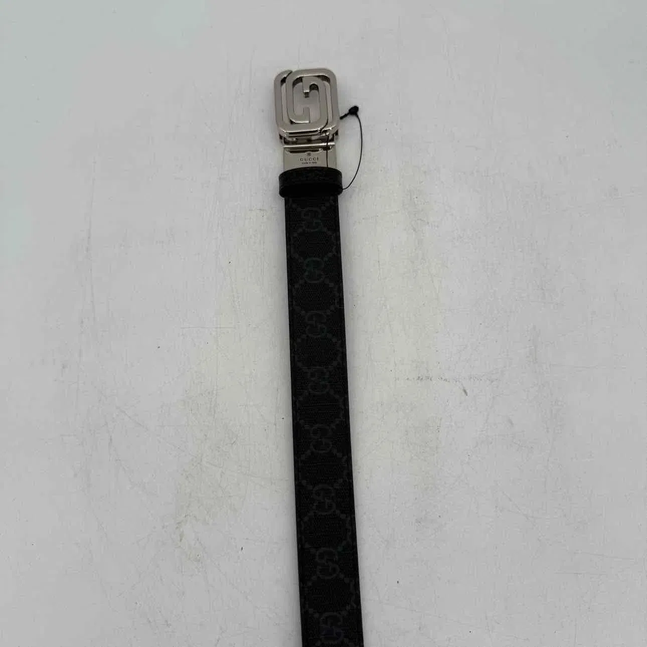 Gucci Belt "GG SUPREME" New Black Size 46