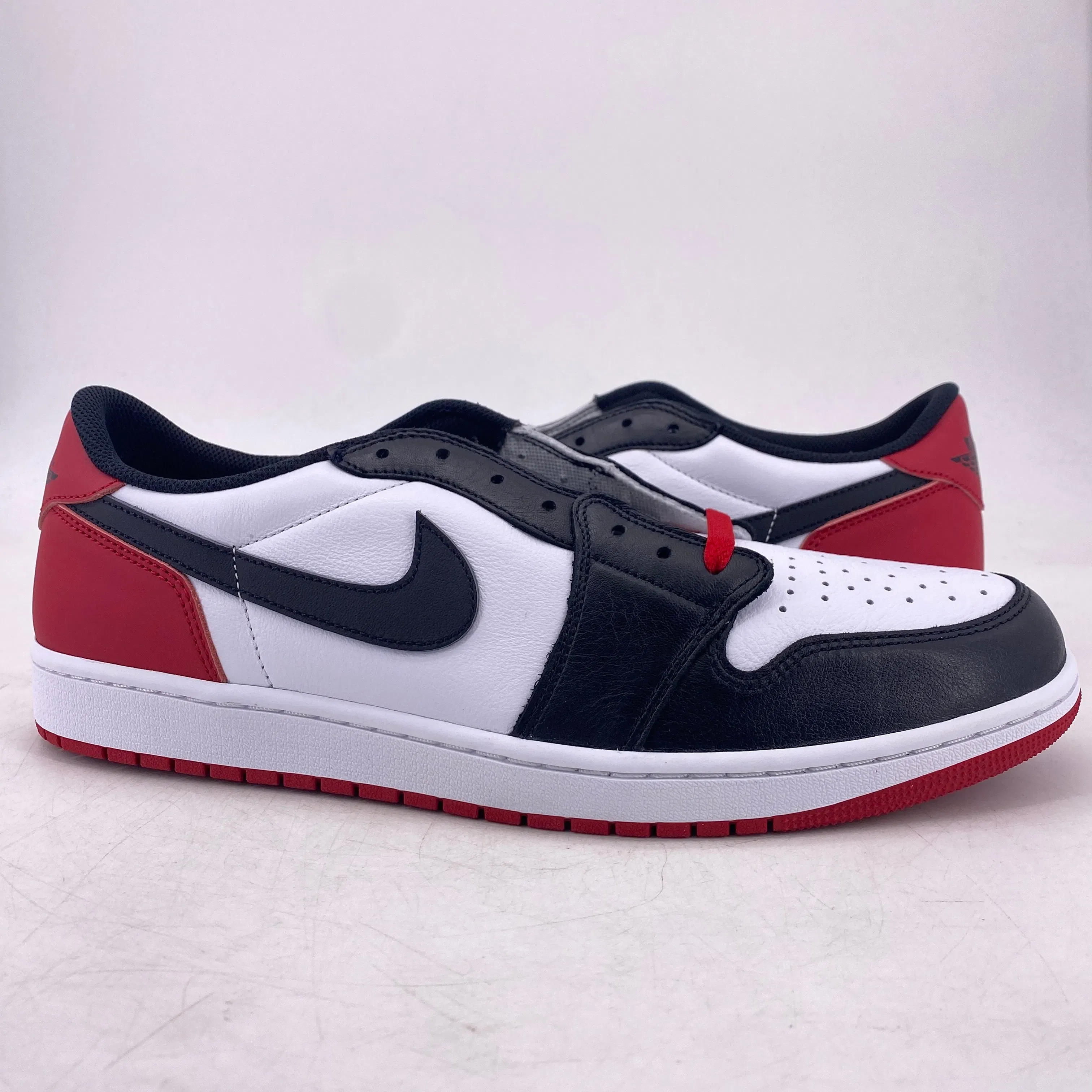 Air Jordan 1 Retro Low "Black Toe" 2023 New Size 14