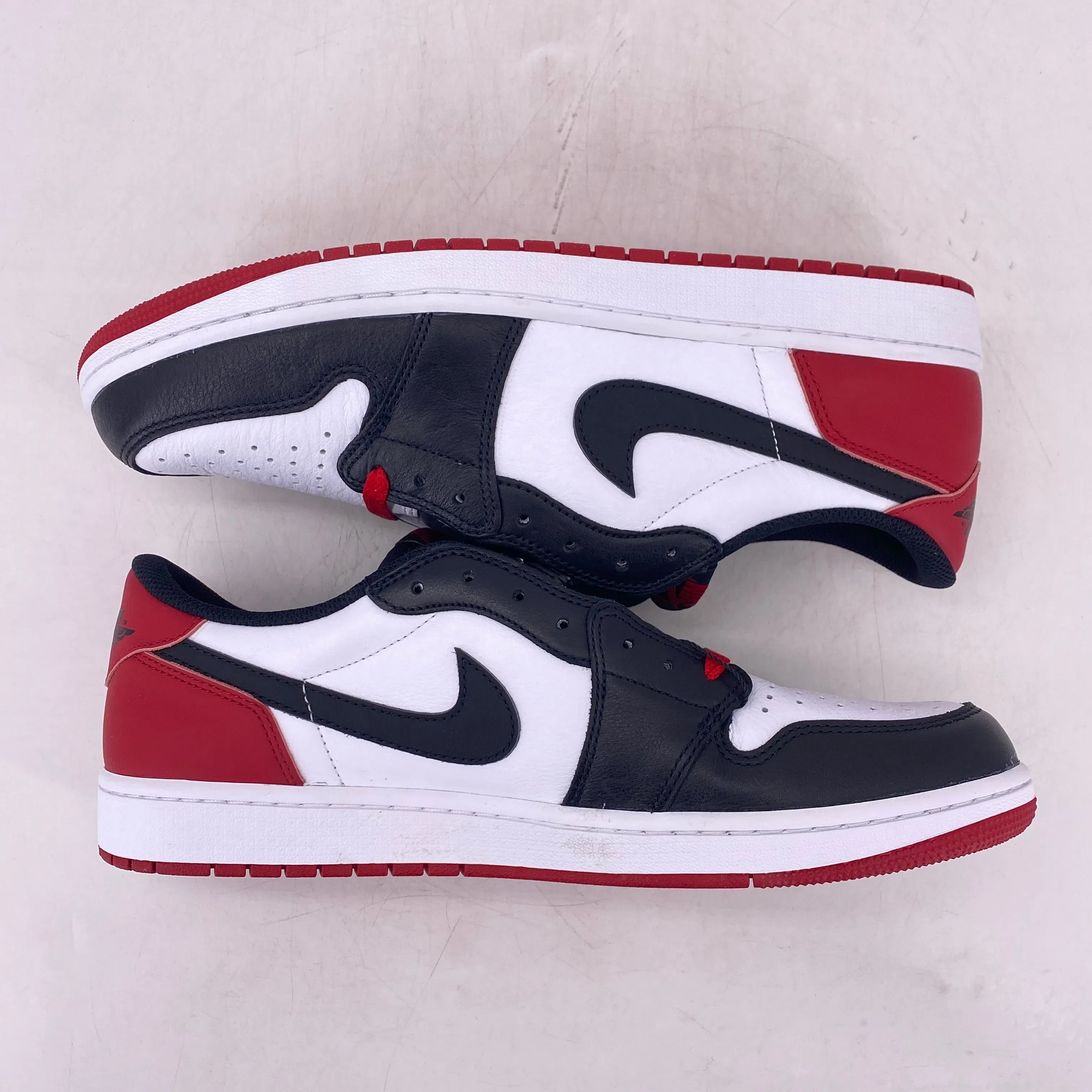Air Jordan 1 Retro Low "Black Toe" 2023 New Size 13