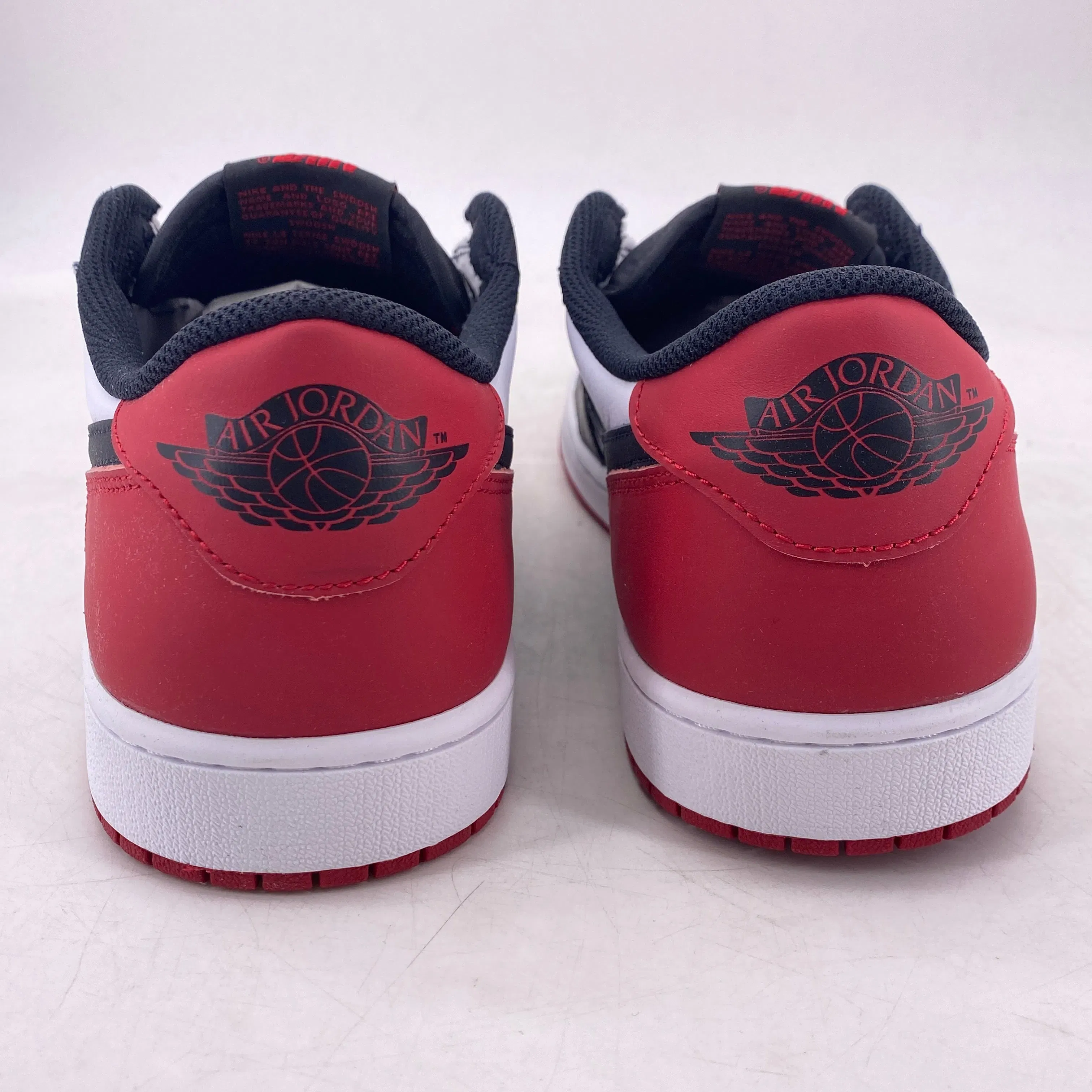 Air Jordan 1 Retro Low "Black Toe" 2023 New Size 13