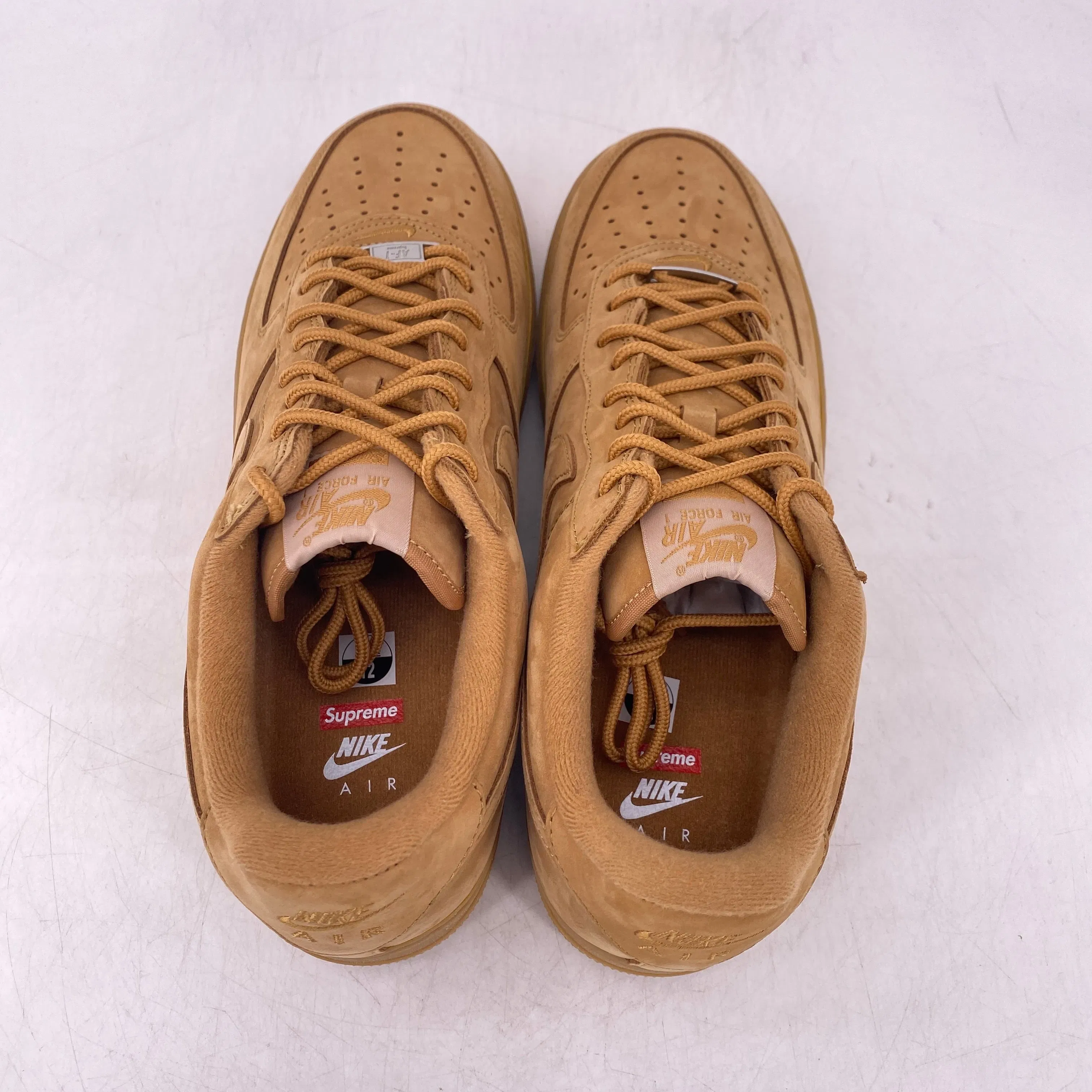 Nike Air Force 1 Low "Supreme Wheat" 2021 New Size 12
