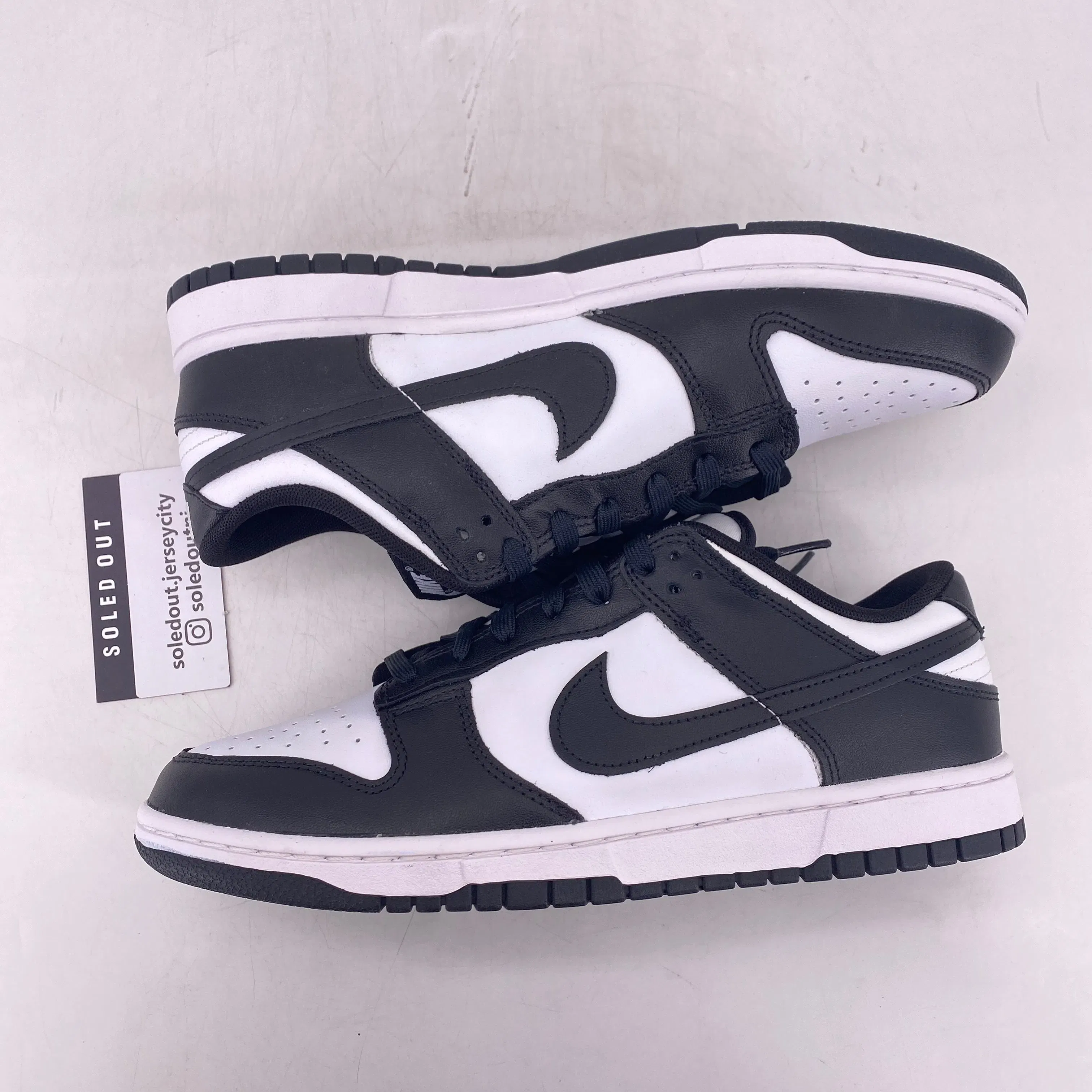 Nike Dunk Low Retro "Black White" 2021 New Size 10