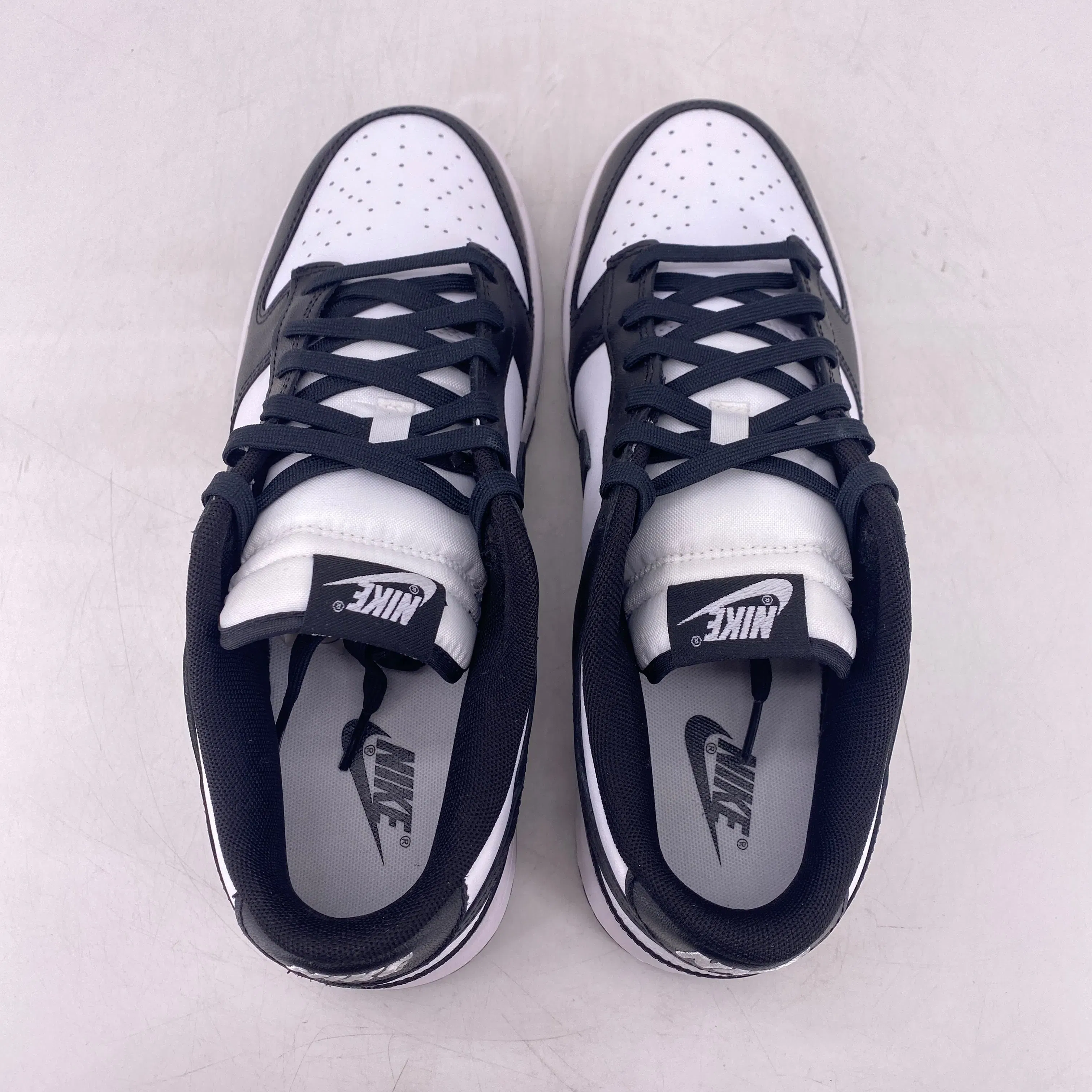 Nike Dunk Low Retro "Black White" 2021 New Size 10