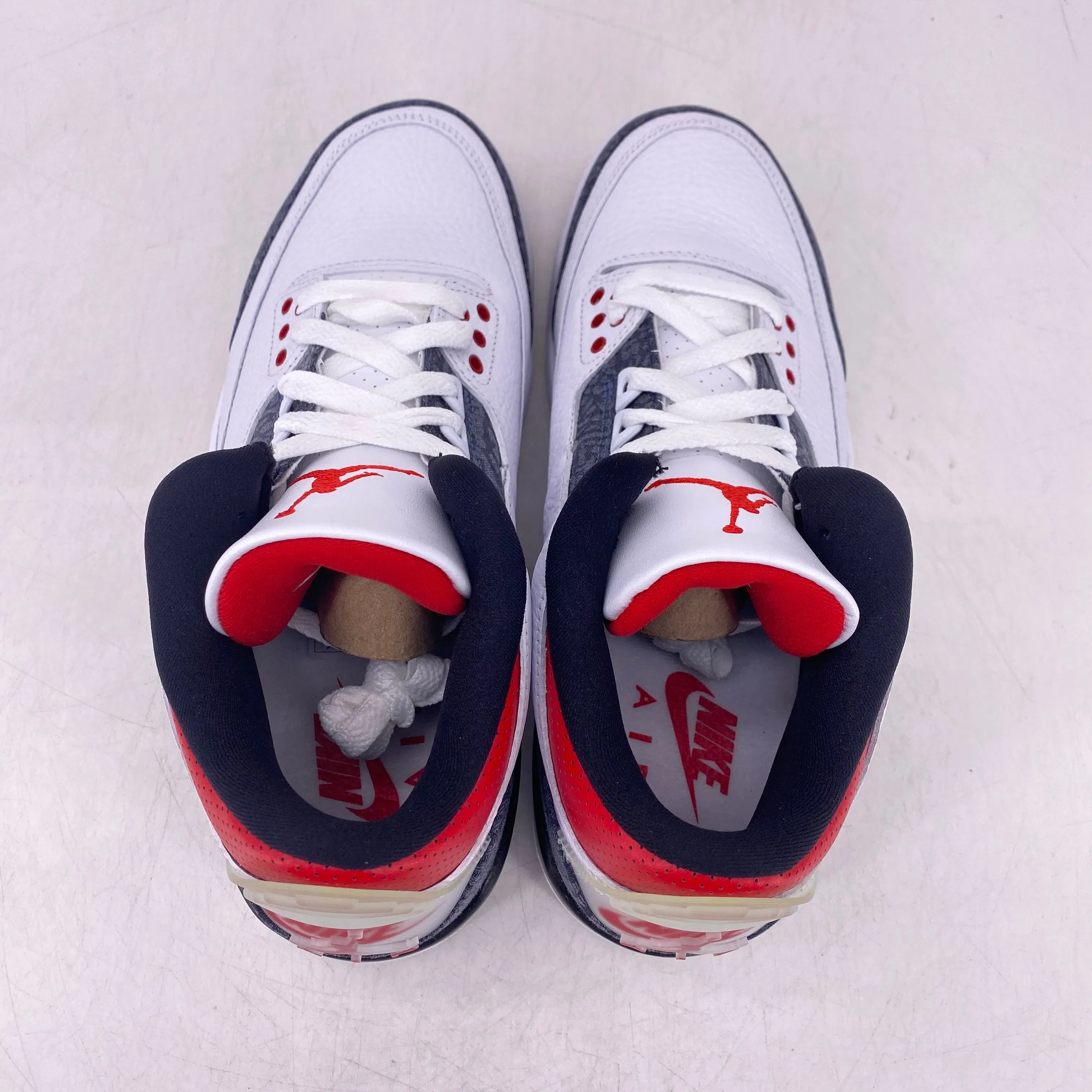 Air Jordan 3 Retro "Fire Red Denim" 2020 New Size 8
