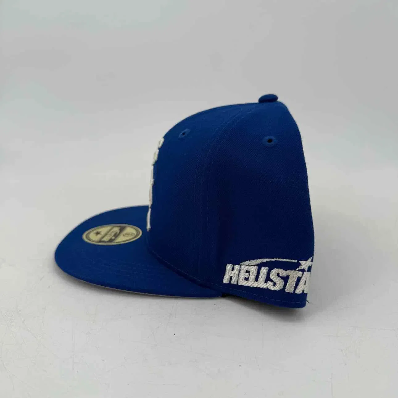 Hellstar Fitted Hat "LOGO" New Blue Size 8
