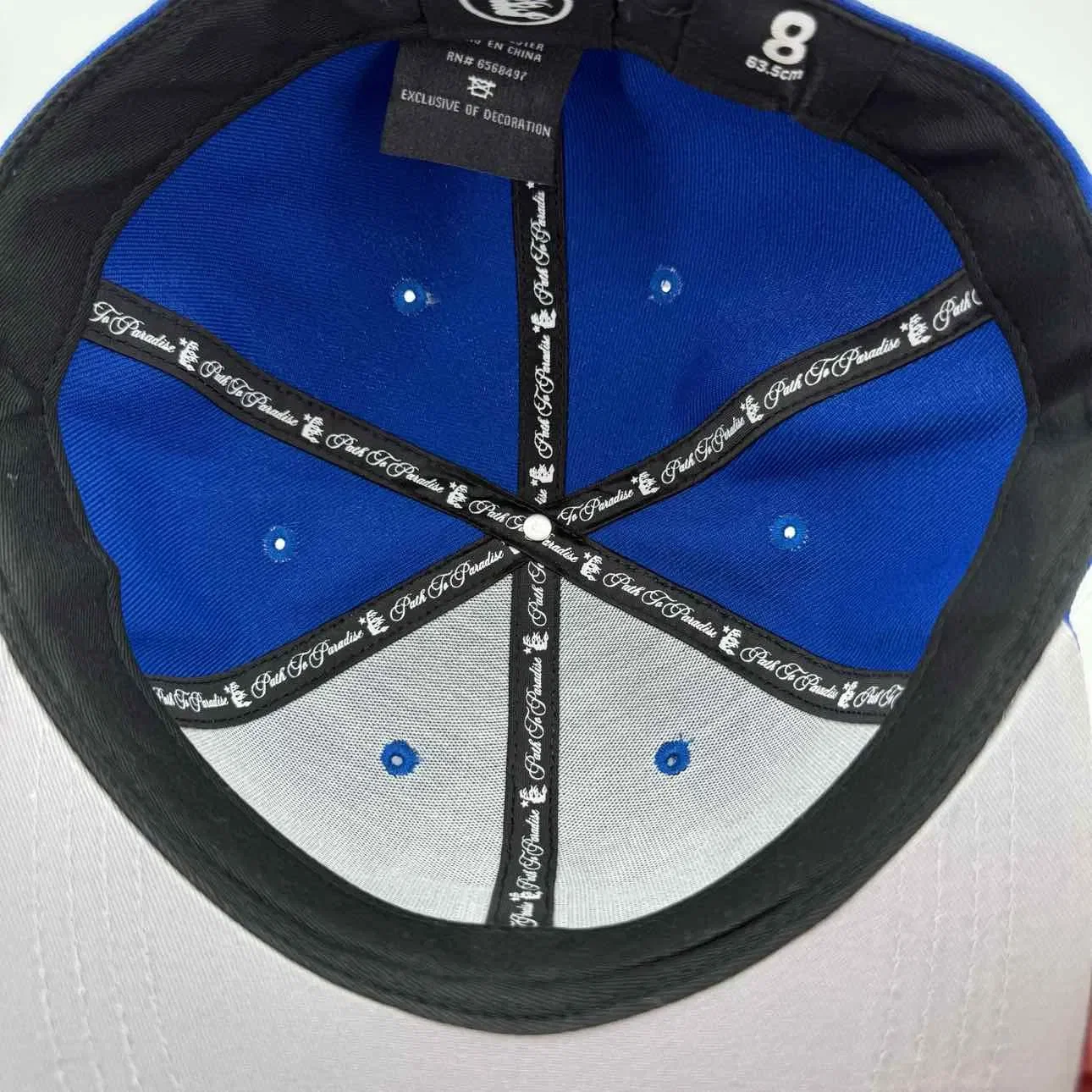 Hellstar Fitted Hat "LOGO" New Blue Size 8