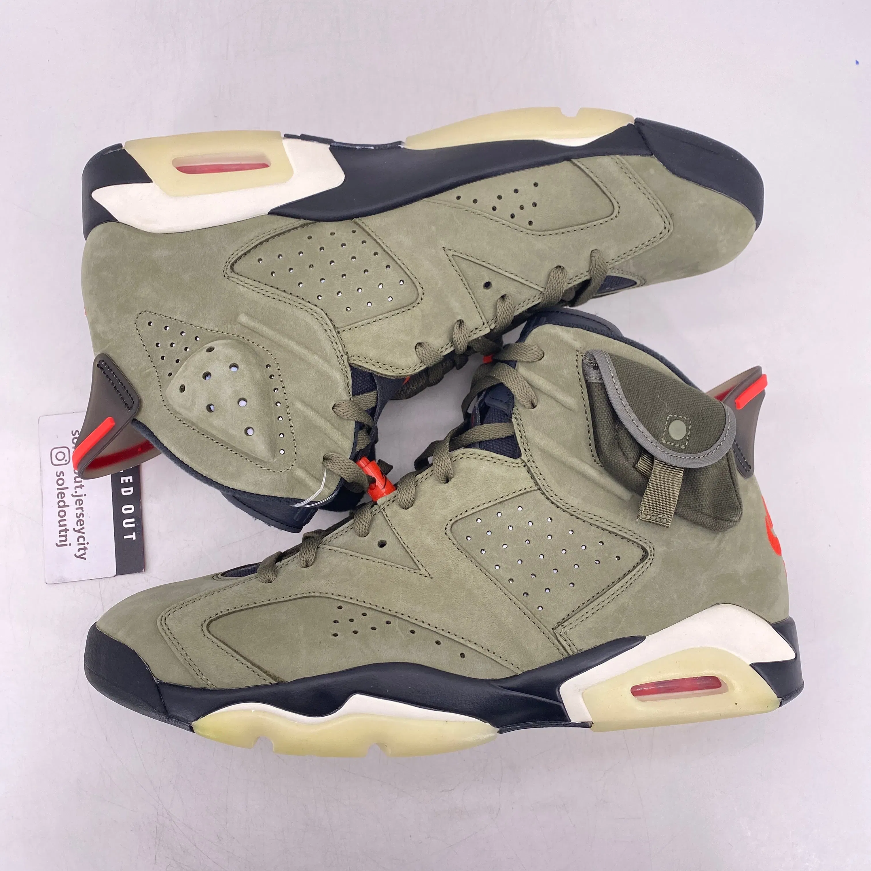 Air Jordan 6 Retro "Travis Scott" 2019 New Size 14