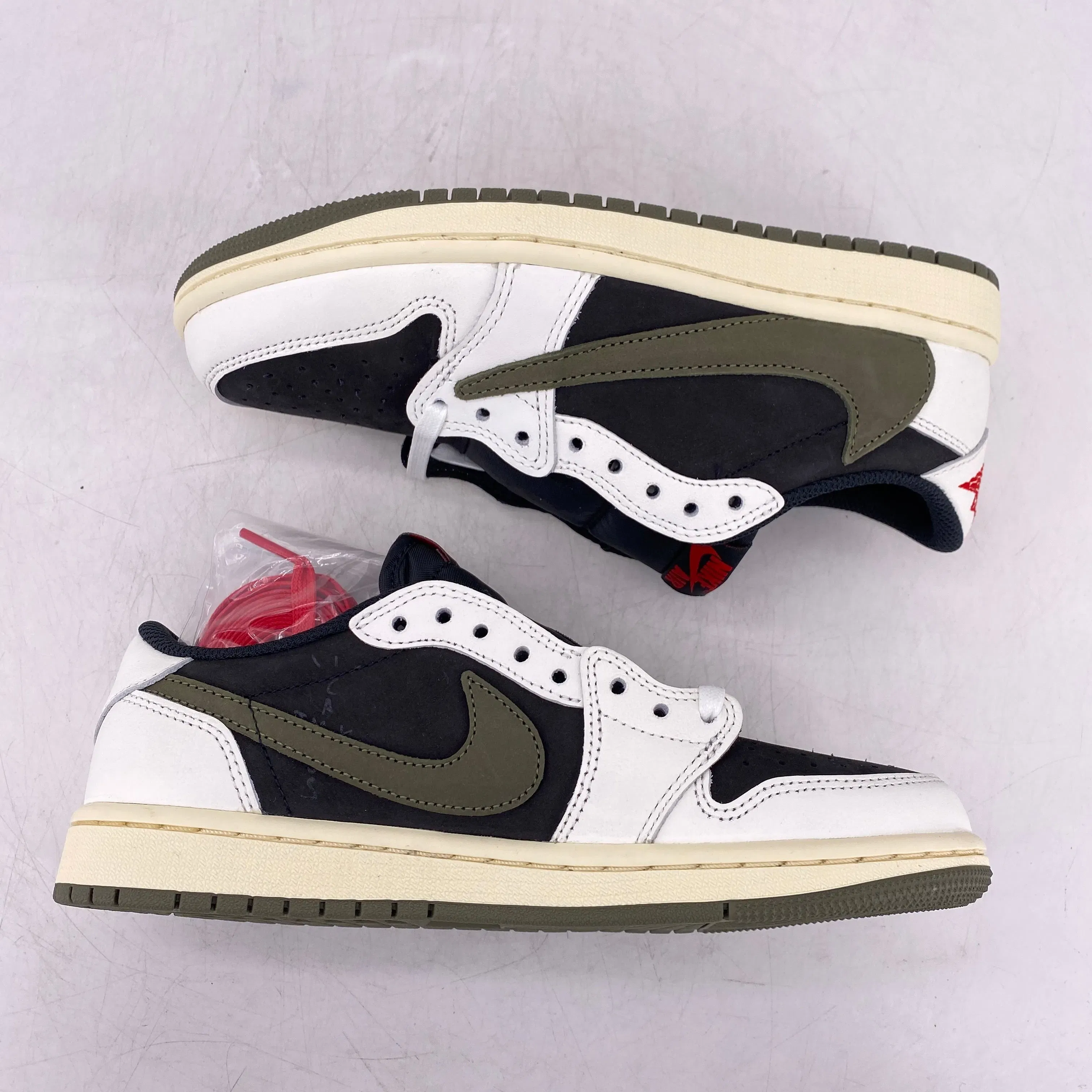 Air Jordan (W) 1 Low "Travis Scott Olive" 2023 New Size 6.5W
