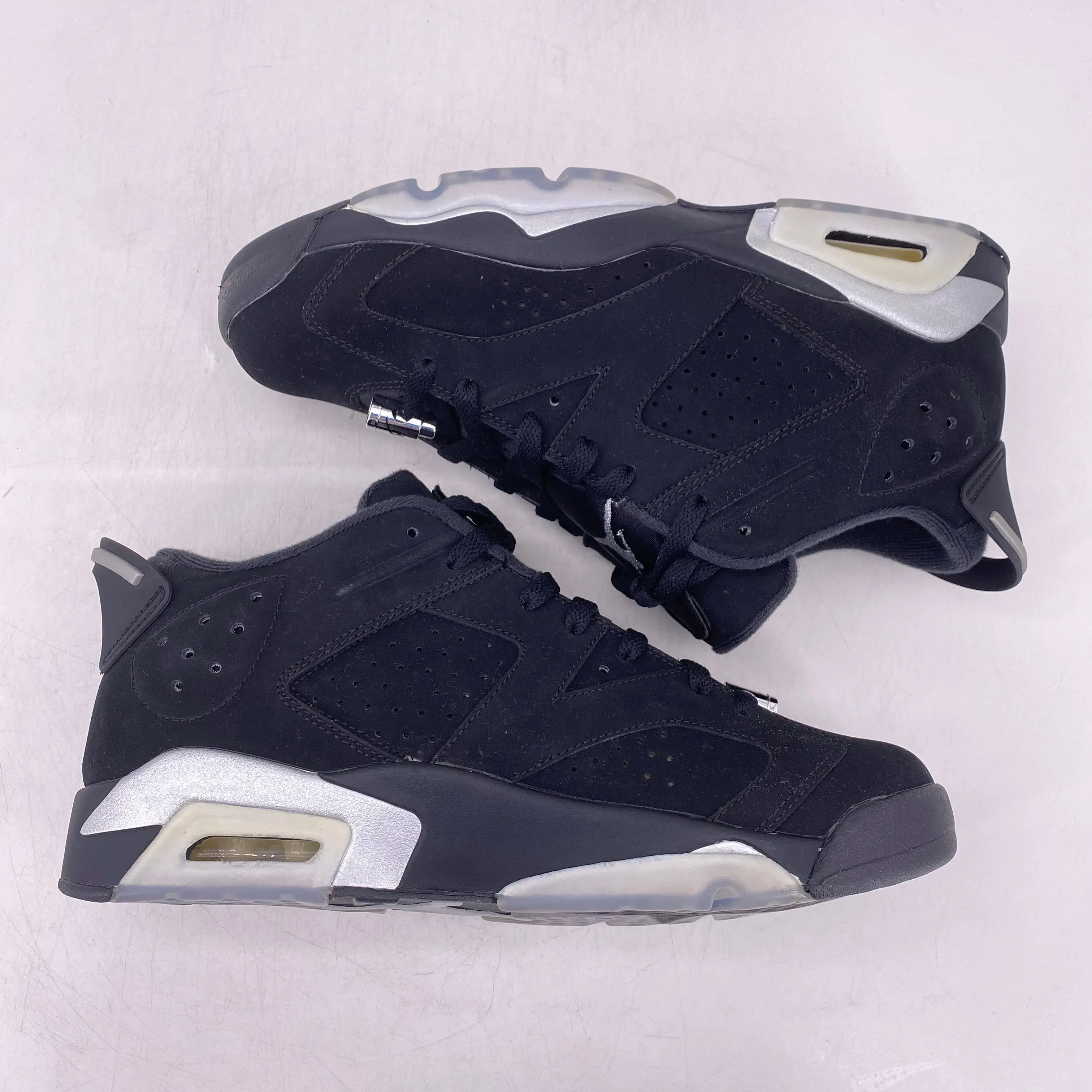 Air Jordan 6 Retro Low "Chrome" 2015 New Size 9.5