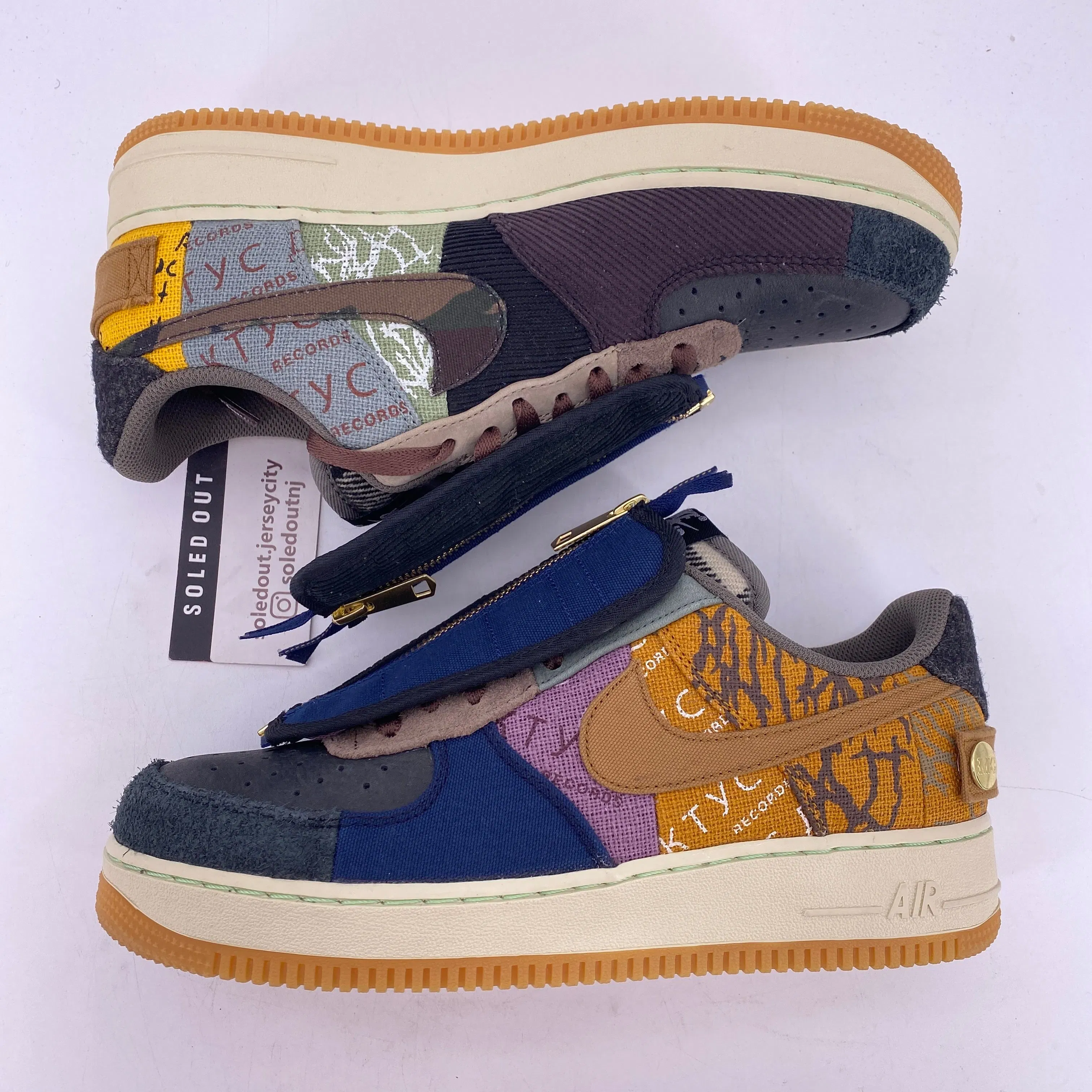 Nike Air Force 1 Low "Cactus Jack" 2019 New Size 9.5
