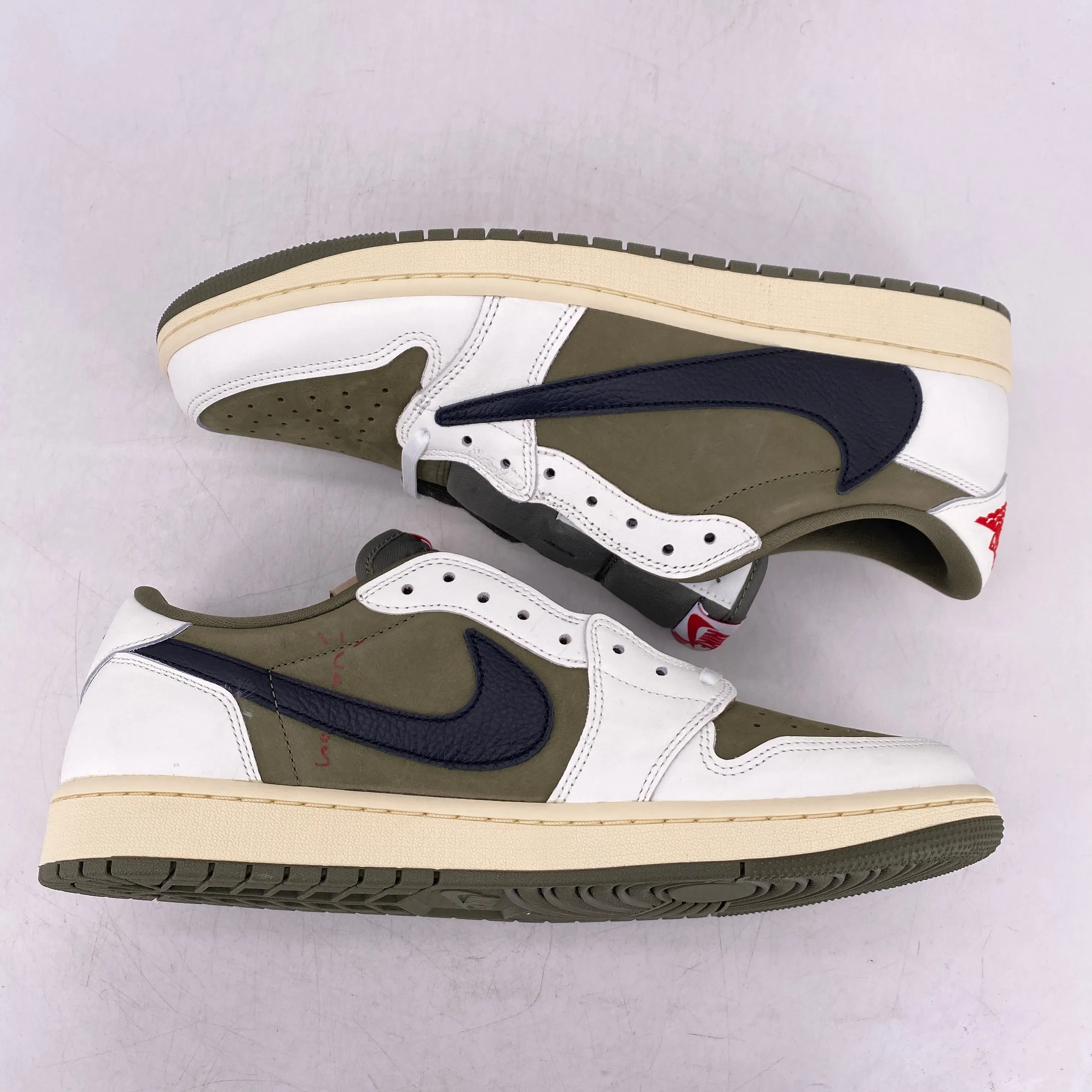 Air Jordan 1 Low OG SP "Travis Scott Medium Olive" 2024 New Size 13