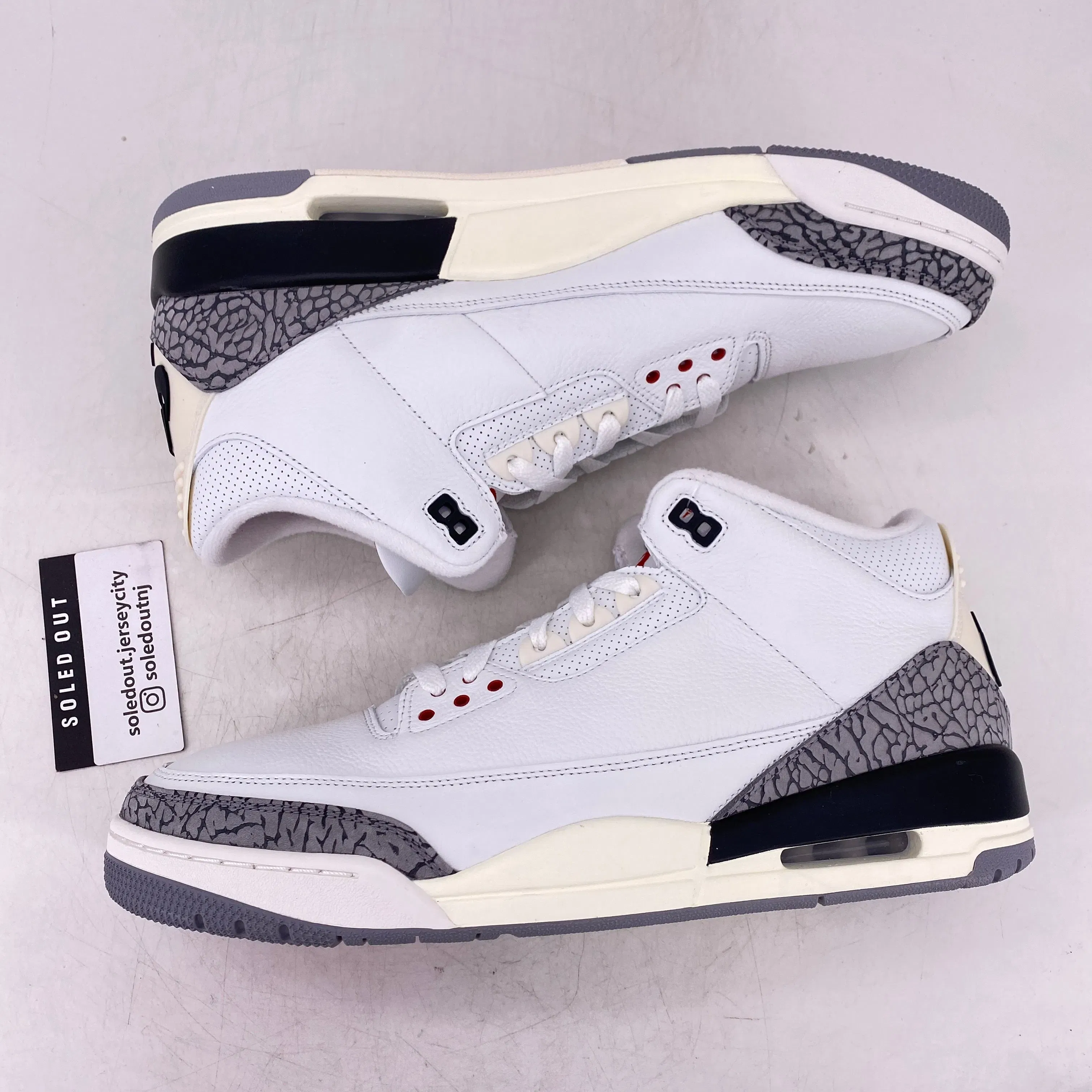 Air Jordan 3 Retro "White Cement" 2023 New Size 14