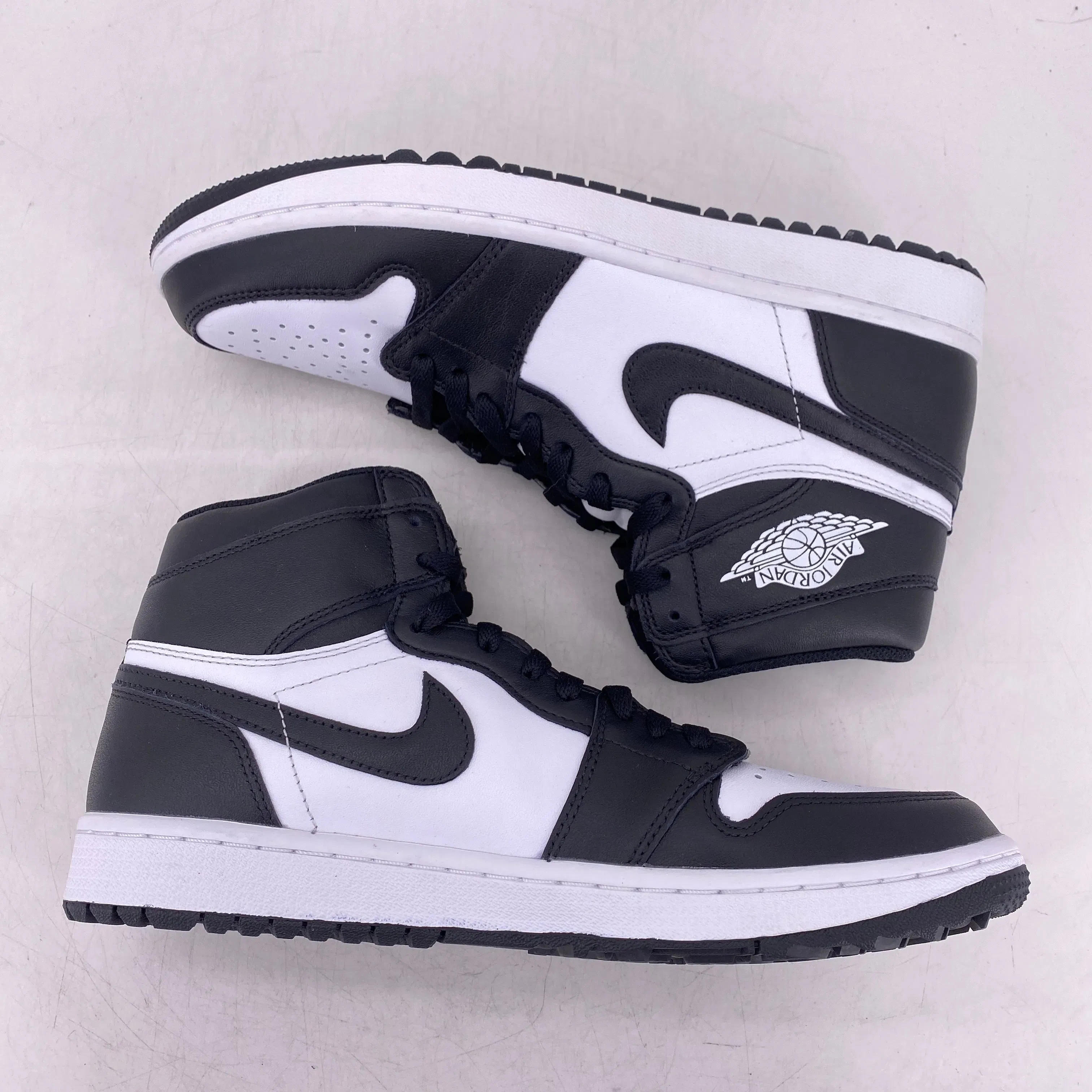 Air Jordan 1 High Golf "Black White" 2023 New Size 10.5