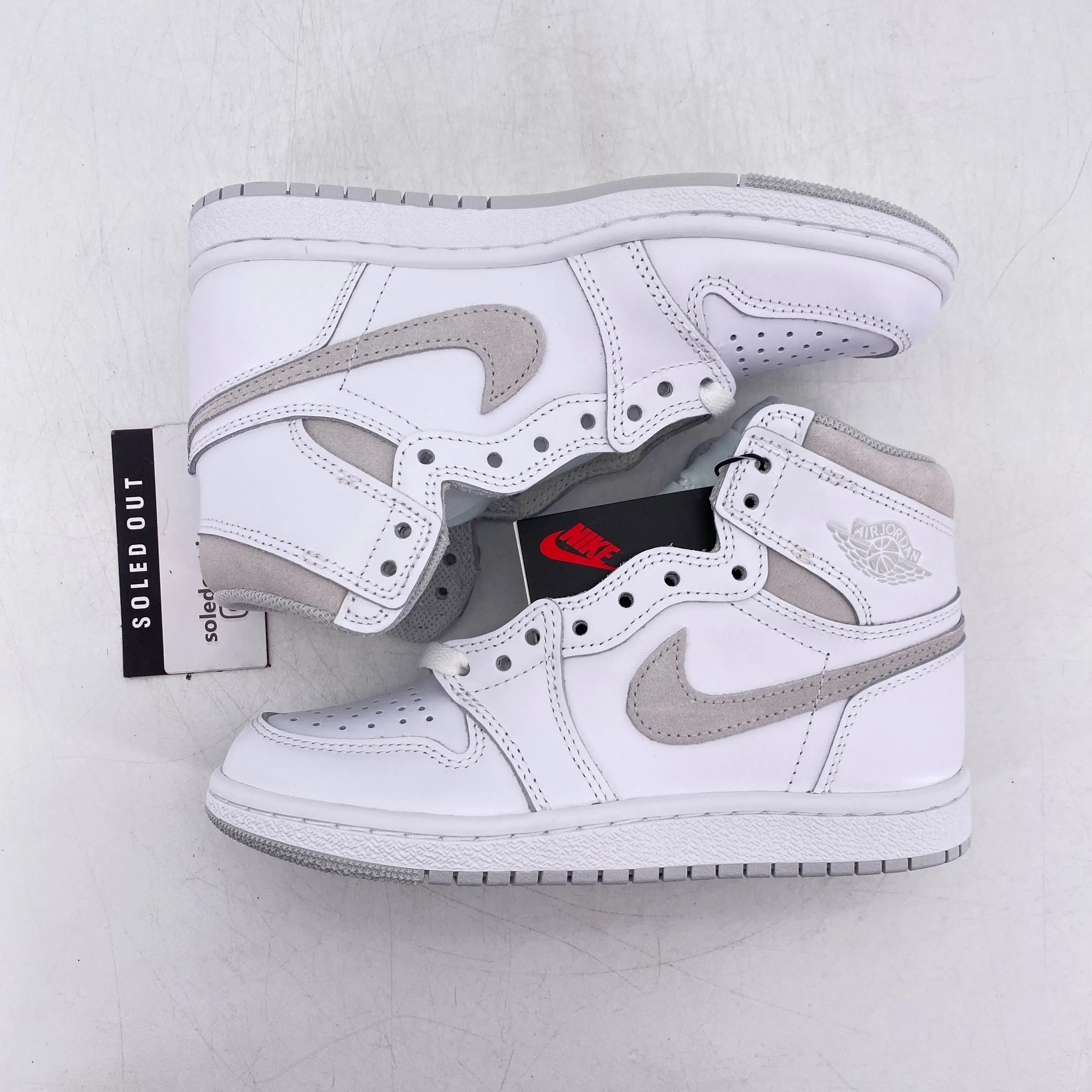 Air Jordan 1 HI 85' "Neutral Grey" 2021 New Size 4