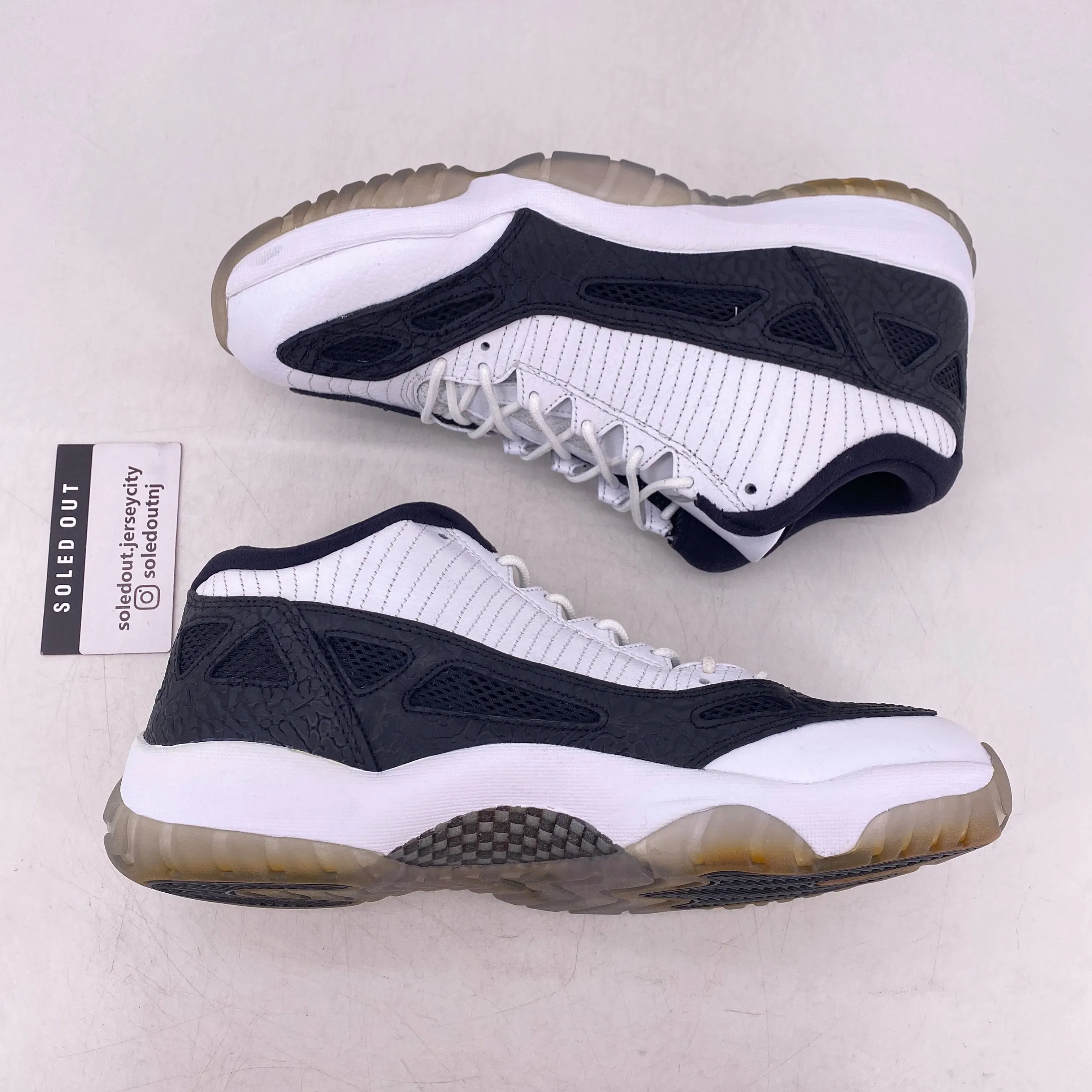 Air Jordan 11 Retro Low "White Black" 2011 New Size 10