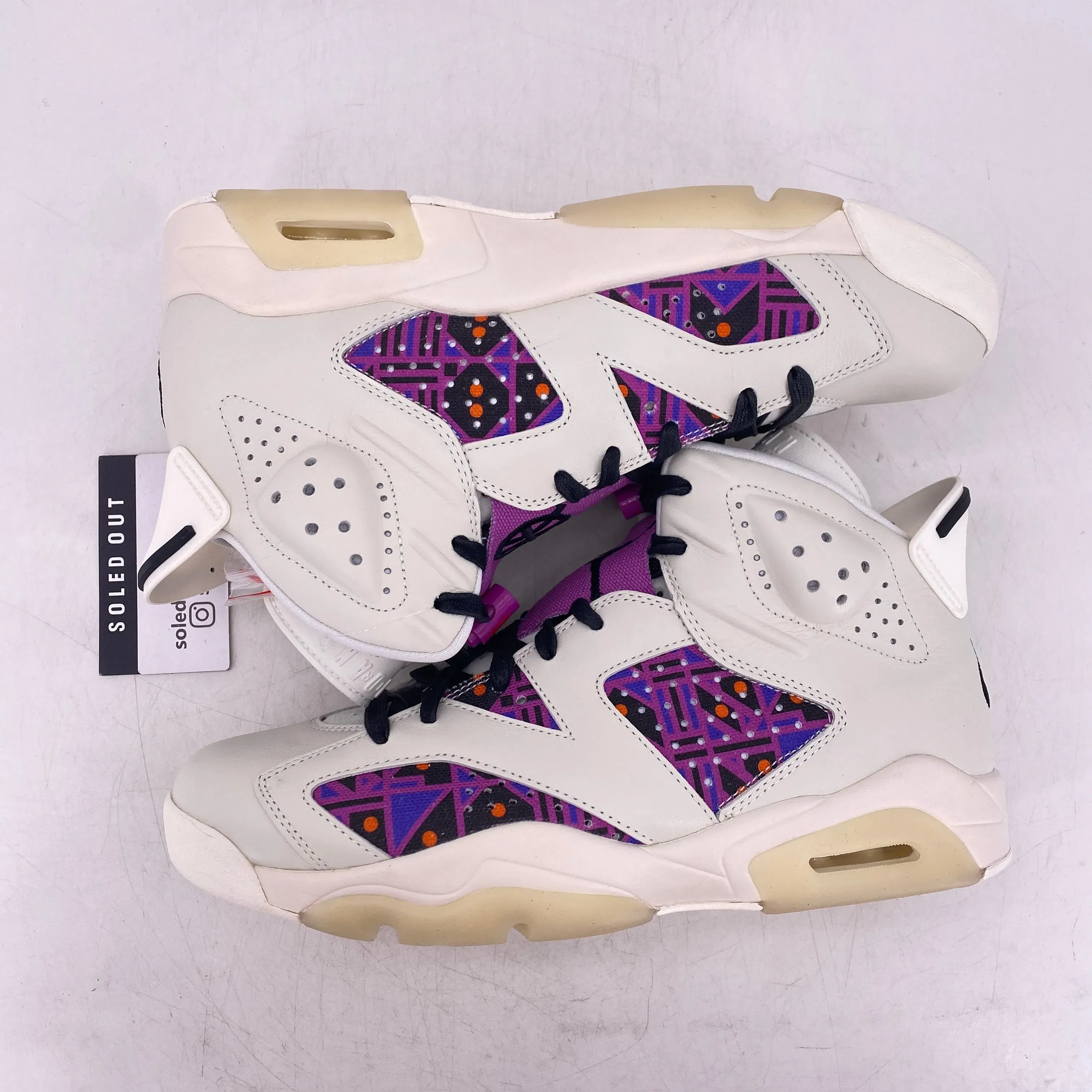 Air Jordan 6 Retro "Quai 54" 2020 New Size 10