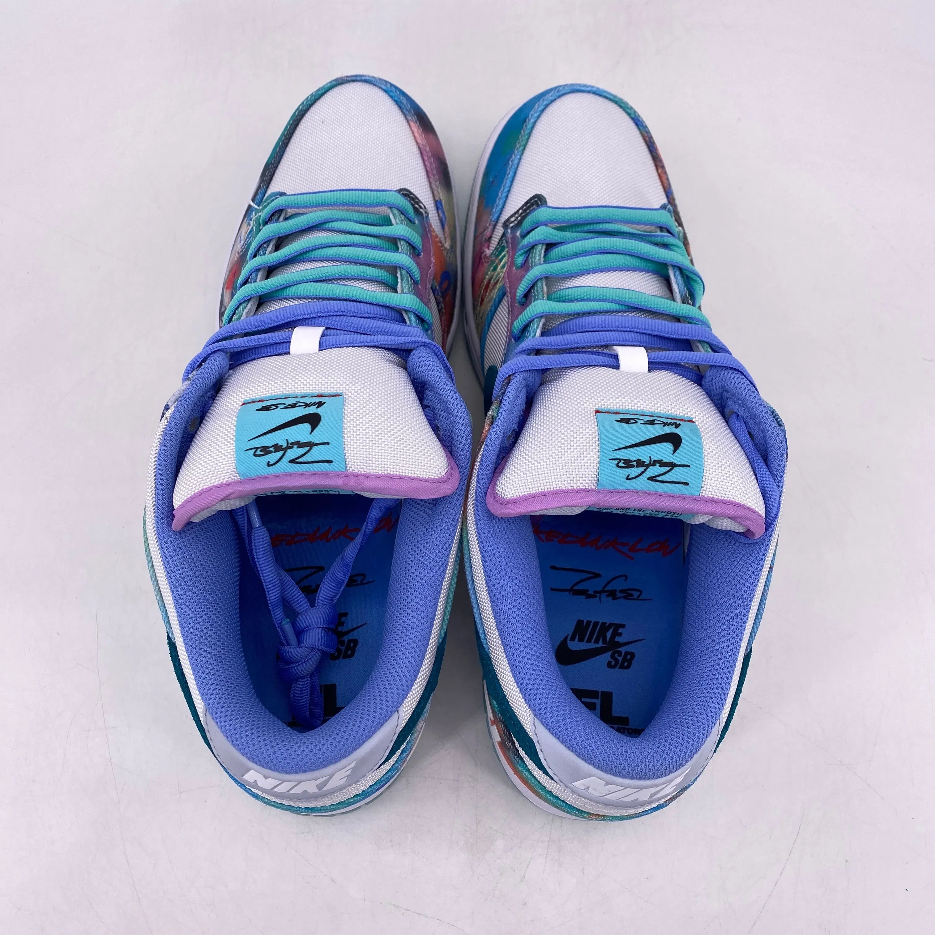 Nike SB Dunk Low "Futura Lab Bleached Aqua" 2024 New Size 13