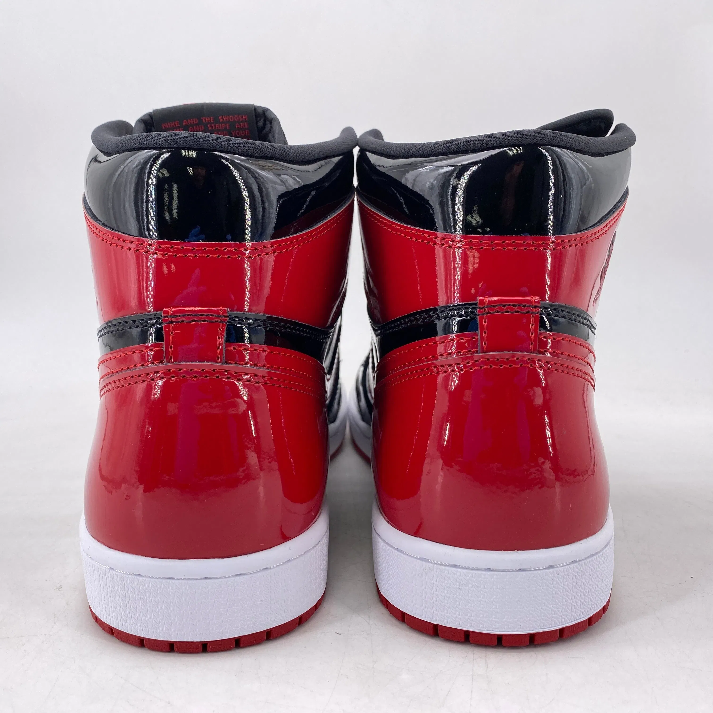 Air Jordan 1 Retro High OG "Patent Bred" 2021 New Size 13