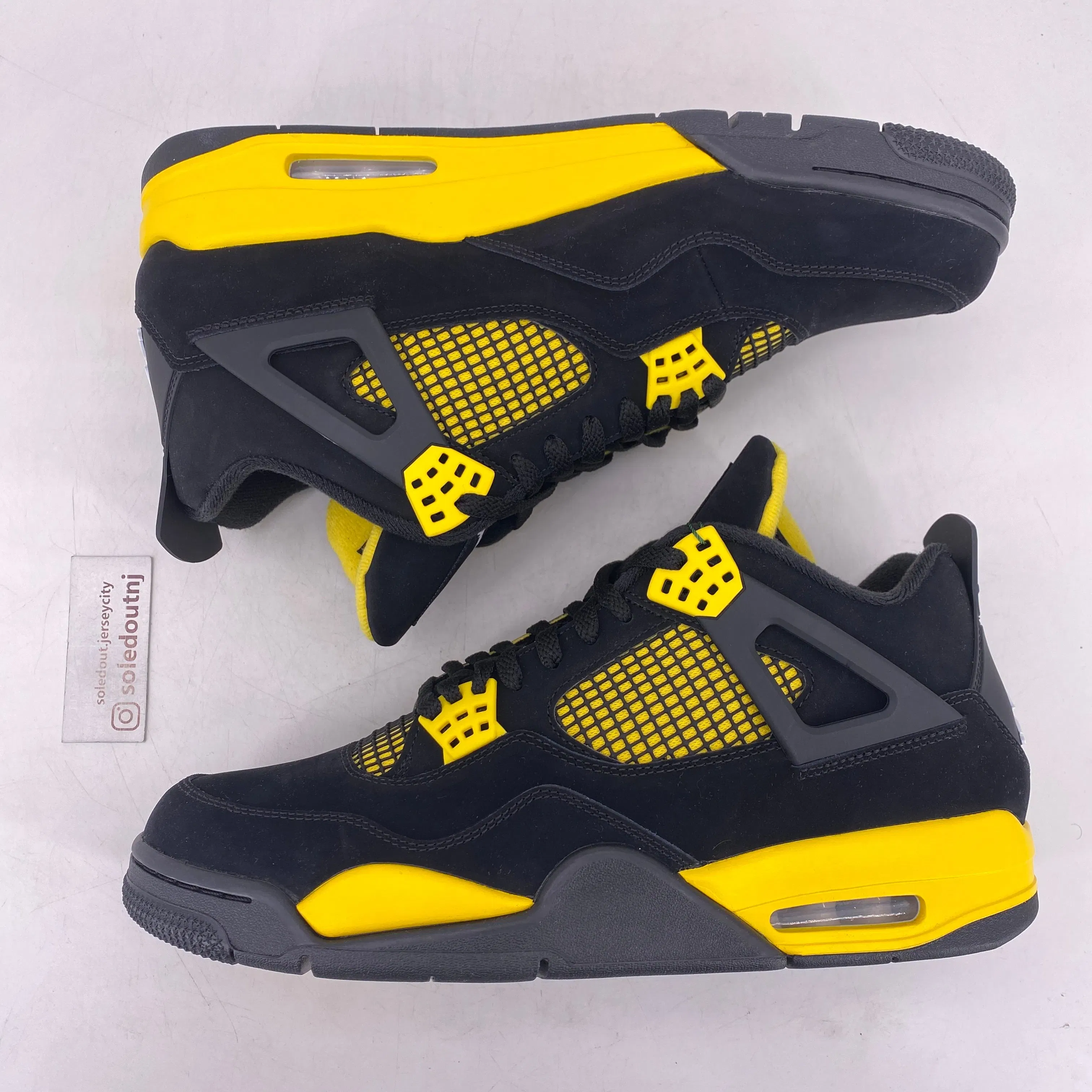 Air Jordan 4 Retro "Thunder" 2023 New Size 12.5