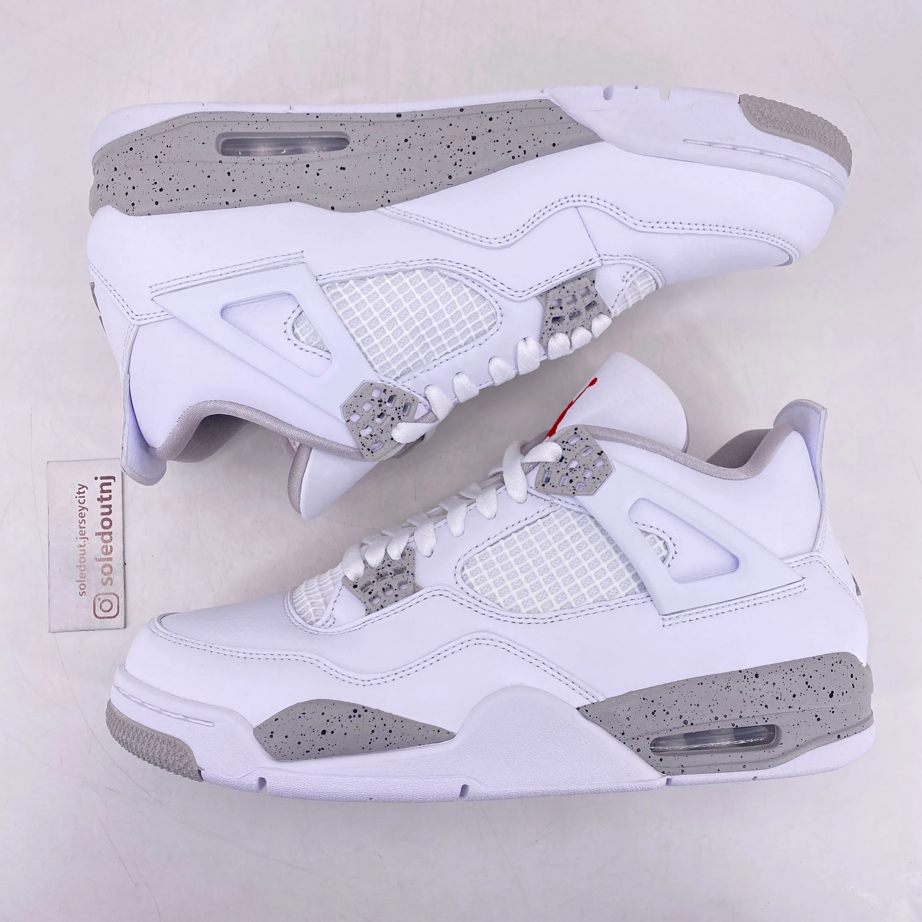 Air Jordan 4 Retro "White Oreo" 2021 New Size 10