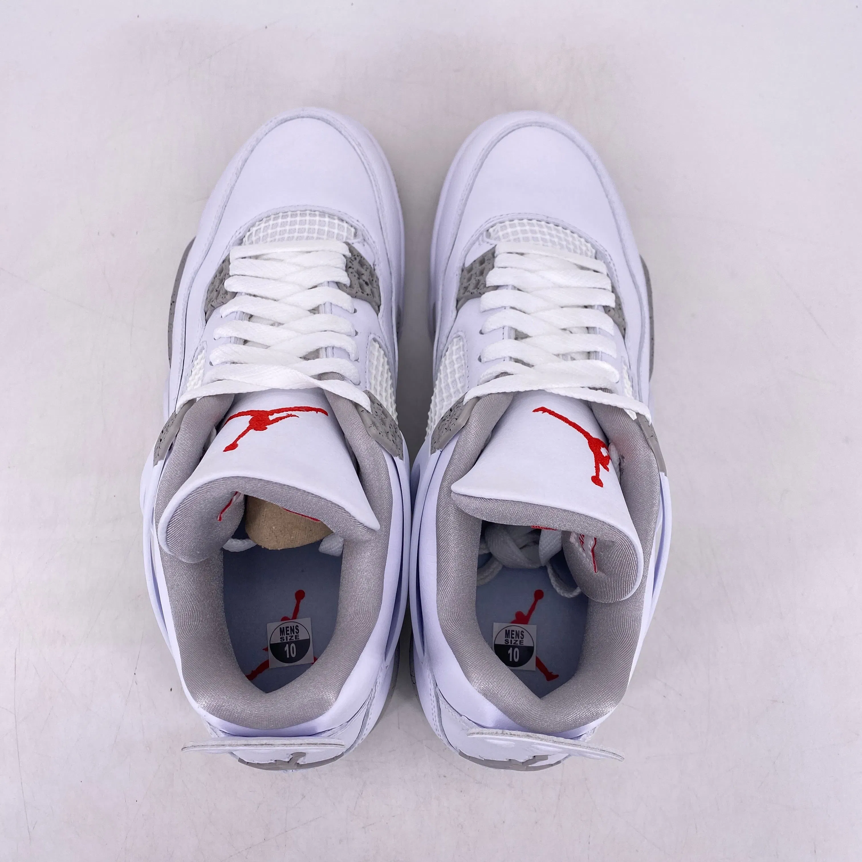 Air Jordan 4 Retro "White Oreo" 2021 New Size 10