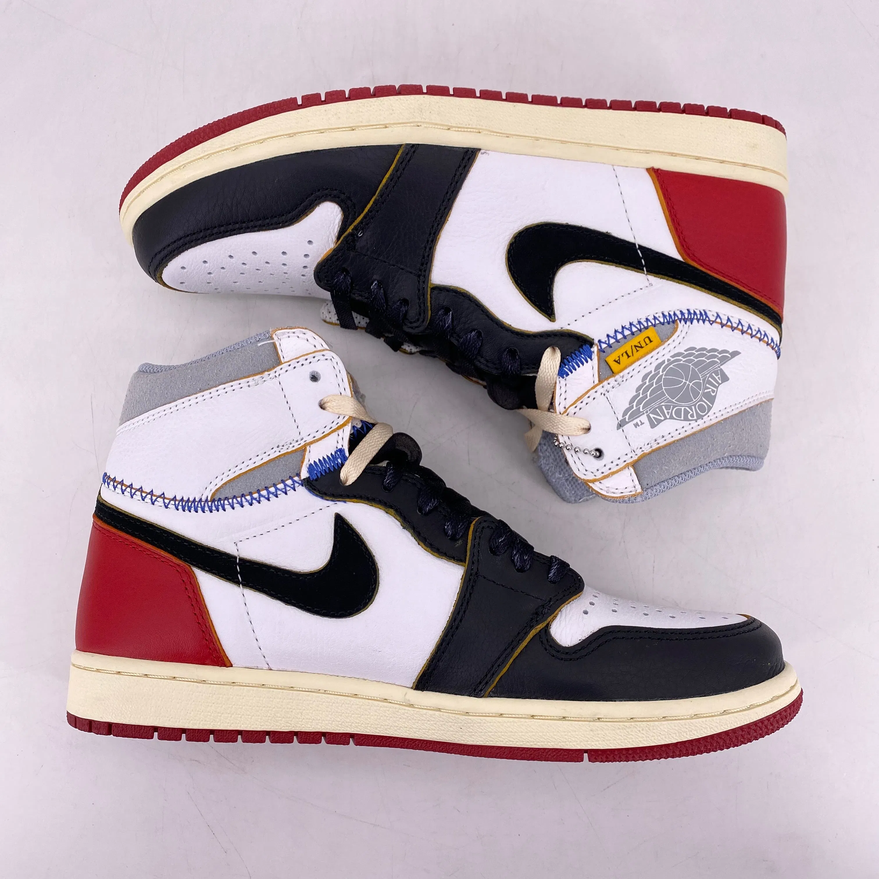Air Jordan 1 Retro High OG "Union Black Toe" 2018 New Size 8