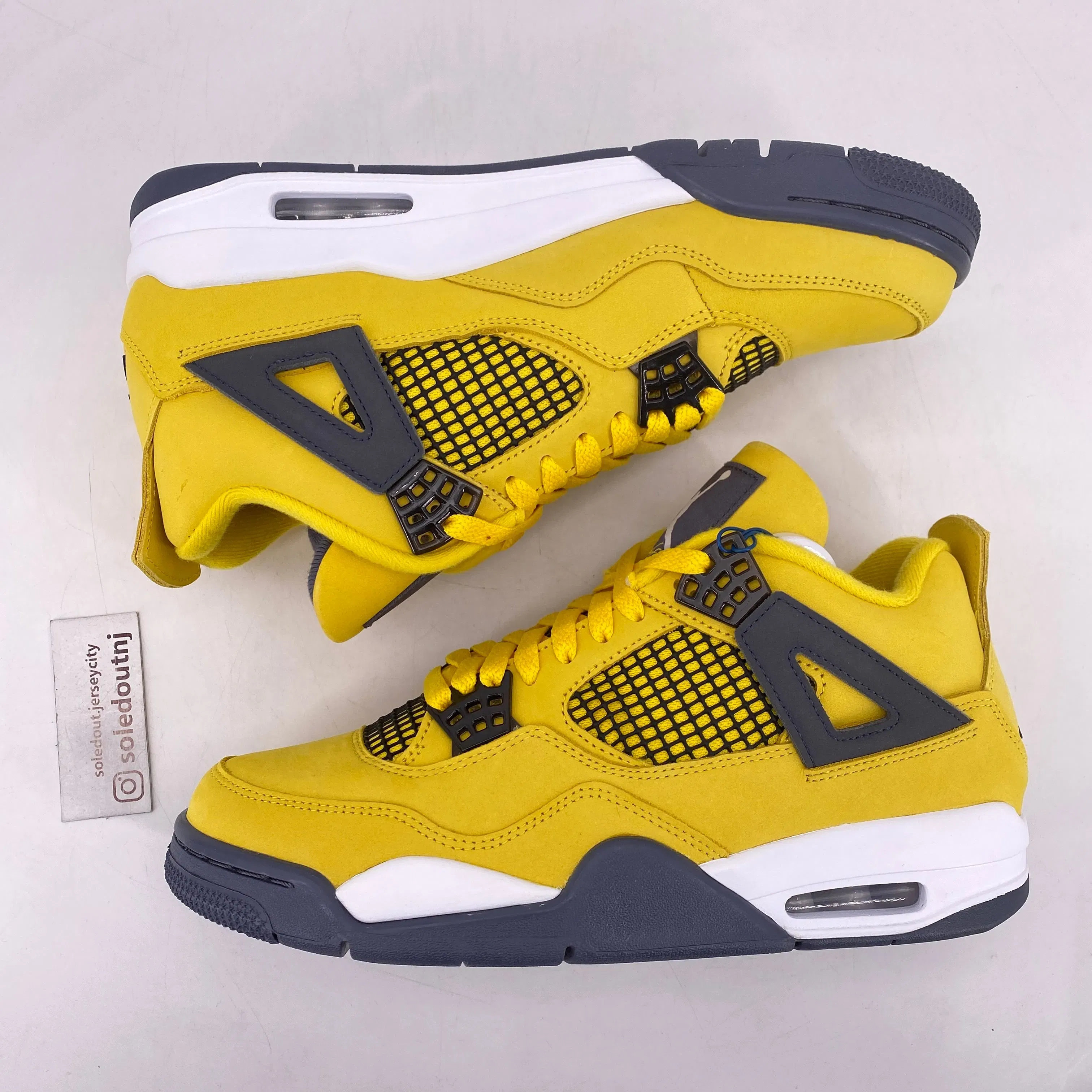Air Jordan 4 Retro "Lightning" 2021 New Size 8.5