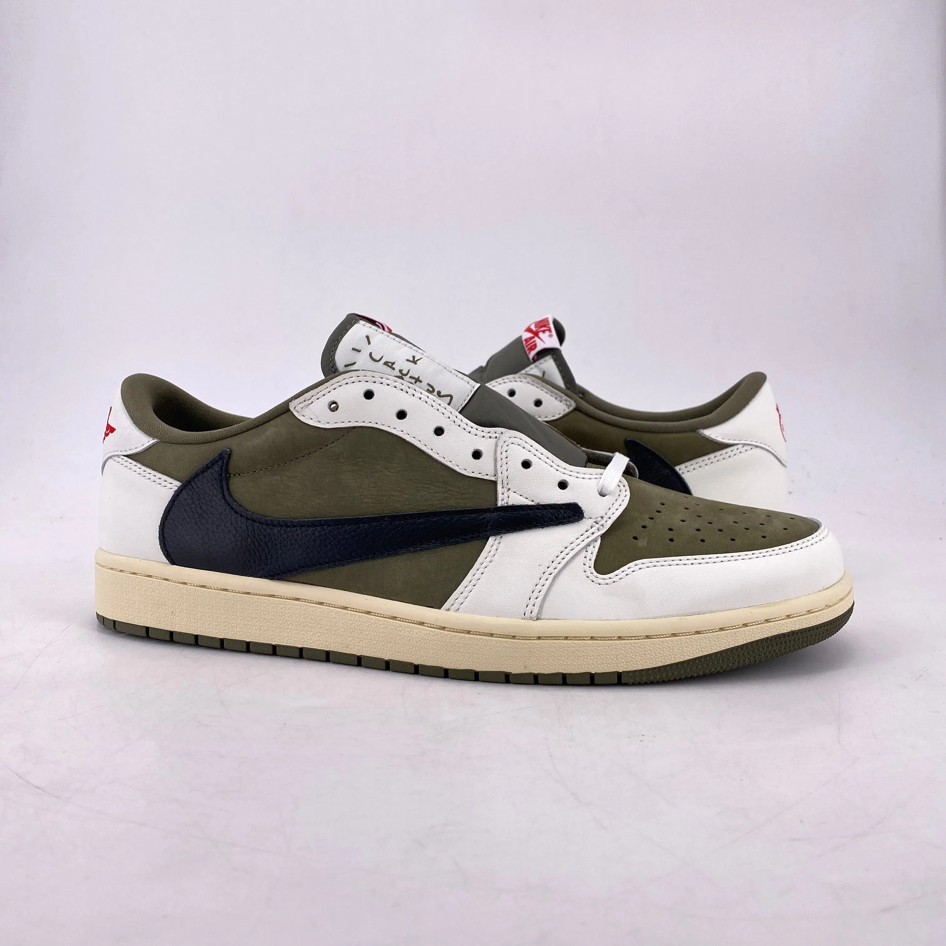 Air Jordan 1 Low OG SP "Travis Scott Medium Olive" 2024 New Size 12.5