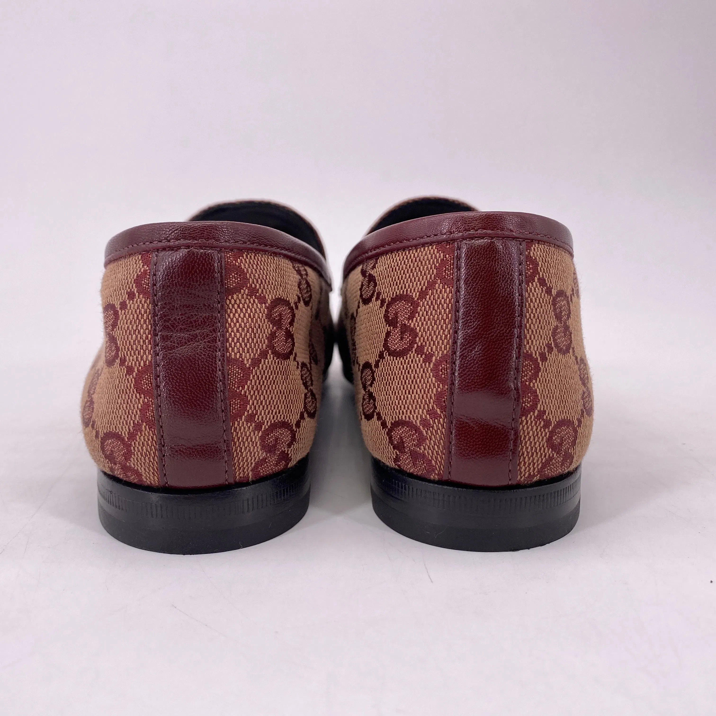 Gucci Loafer "Monogram" New (Cond) Size 39.5W