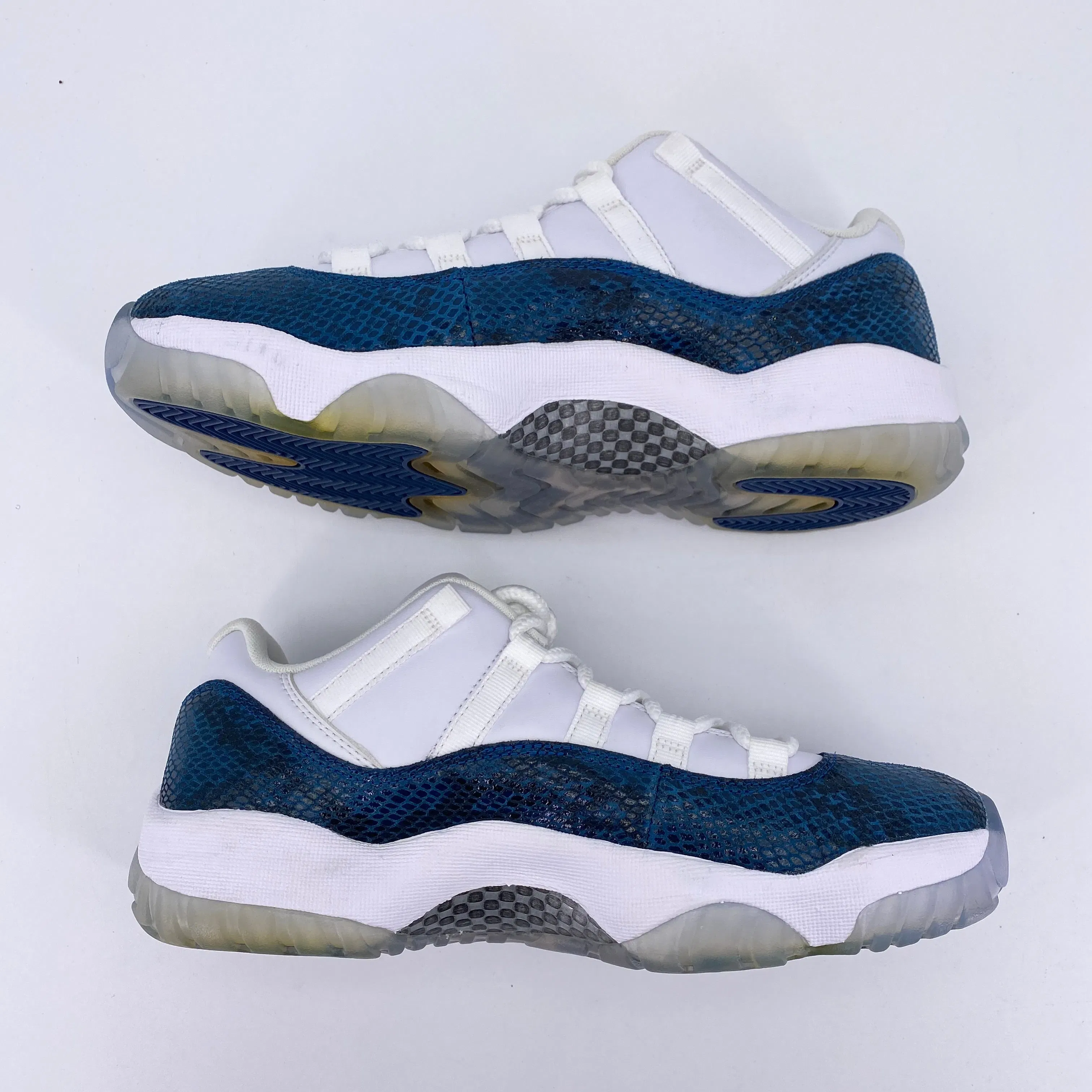Air Jordan 11 Retro Low "Snake Navy" 2019 New Size 8.5