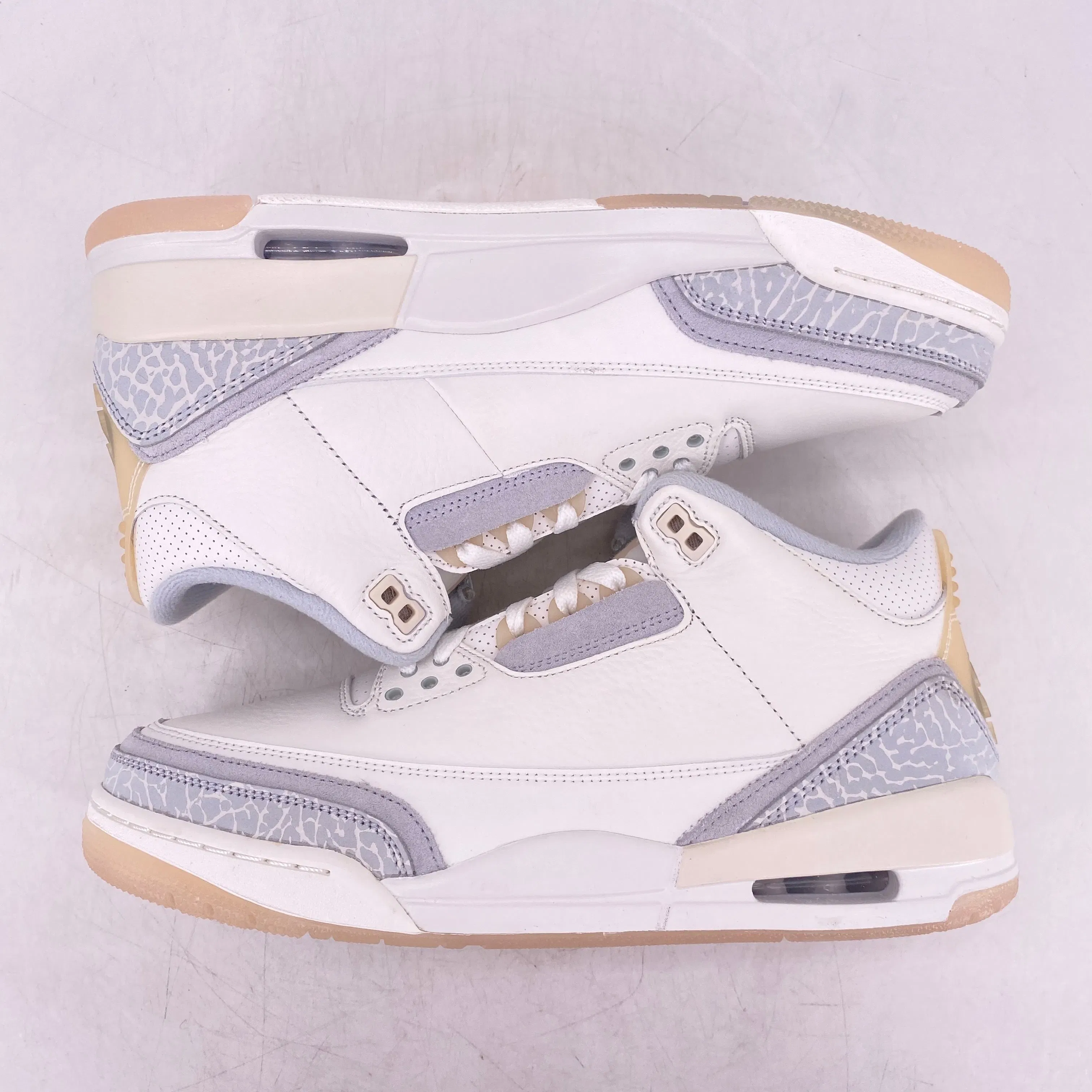 Air Jordan 3 Retro "Craft Ivory" 2024 New Size 10.5